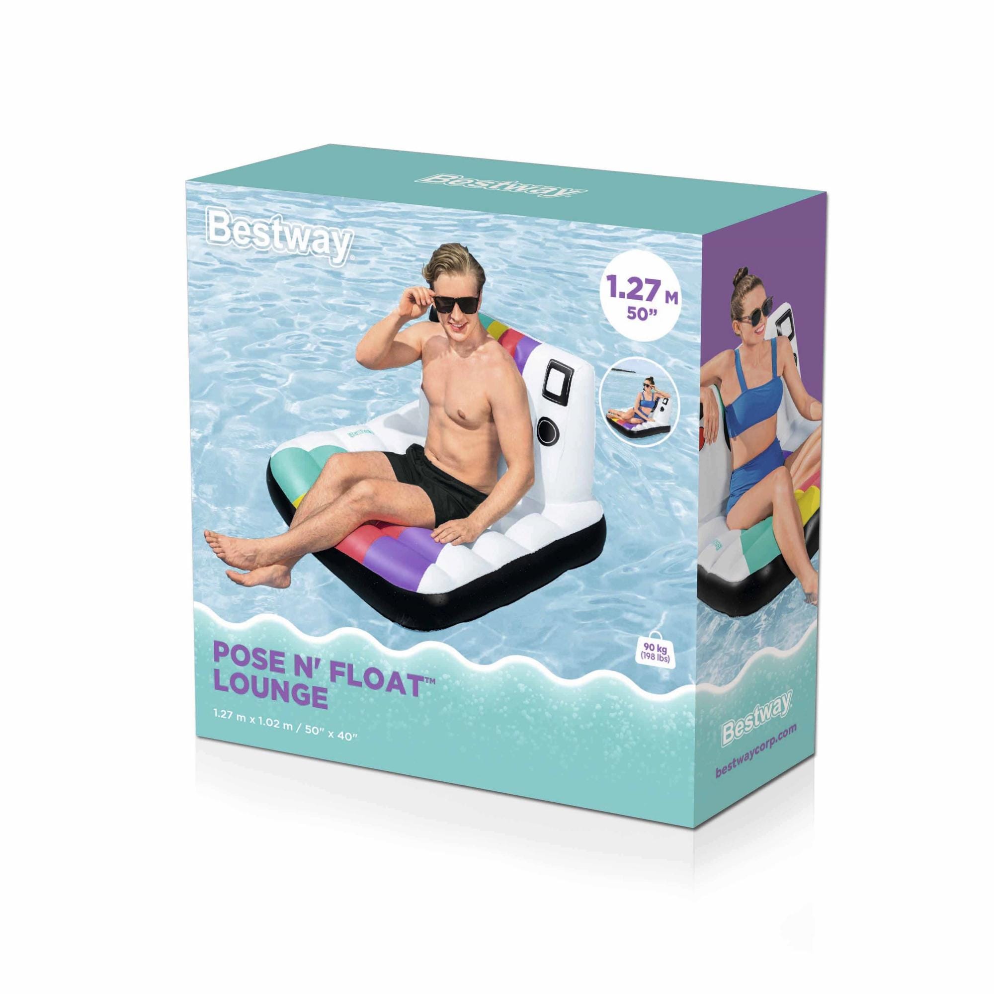 Gonfiabili mare per adulti Materassino gonfiabile Istantanea Retrò Bestway 9