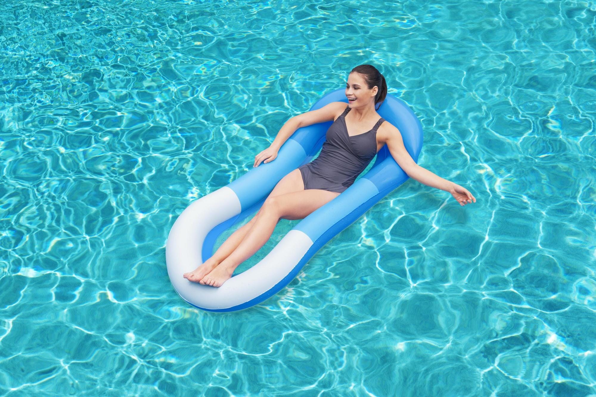 Gonfiabili mare per adulti Materassino gonfiabile Aqua Hammock Bestway 3