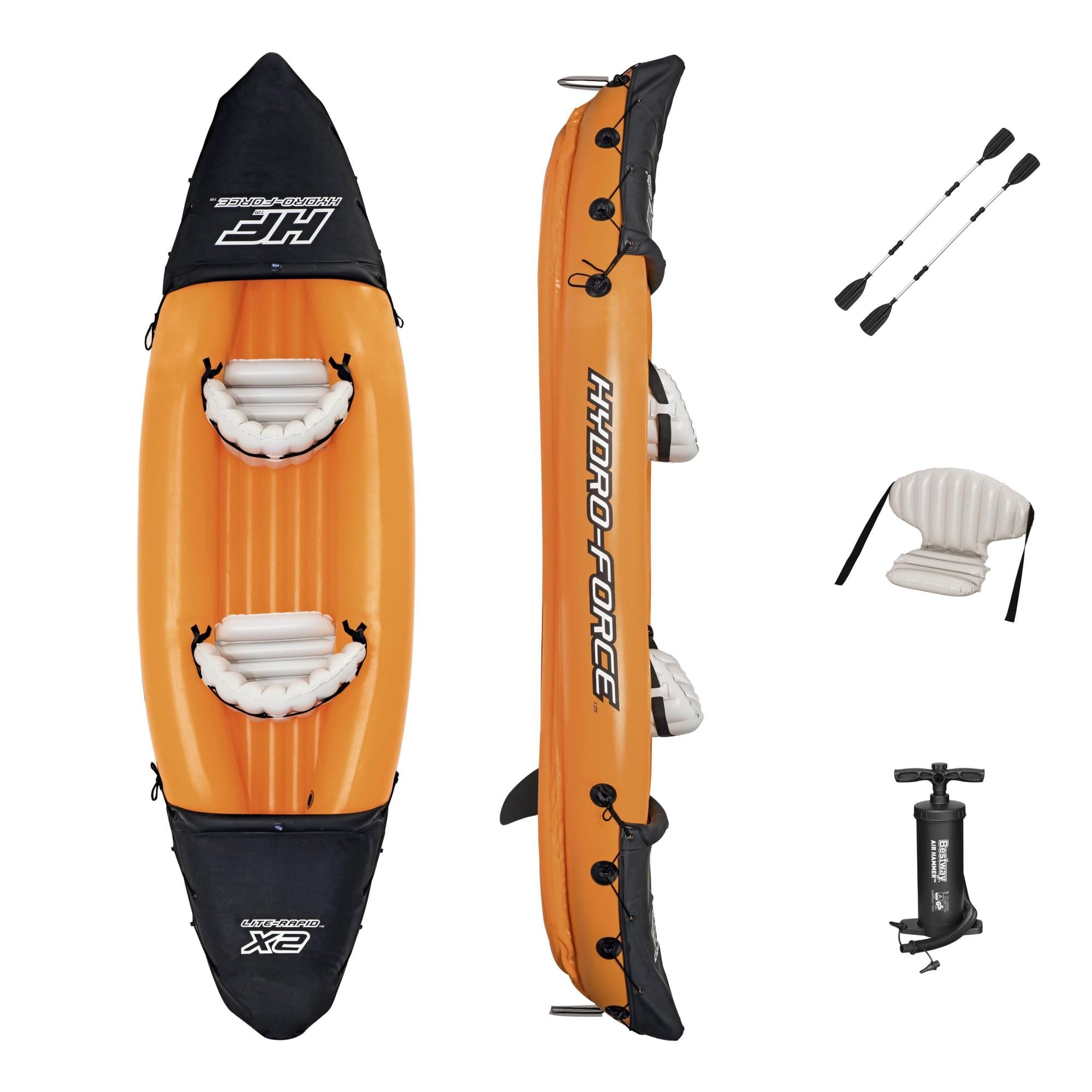 Sport Acquatici Kayak gonfiabile Lite-Rapid, 2 posti da 321x88 cm Bestway 7