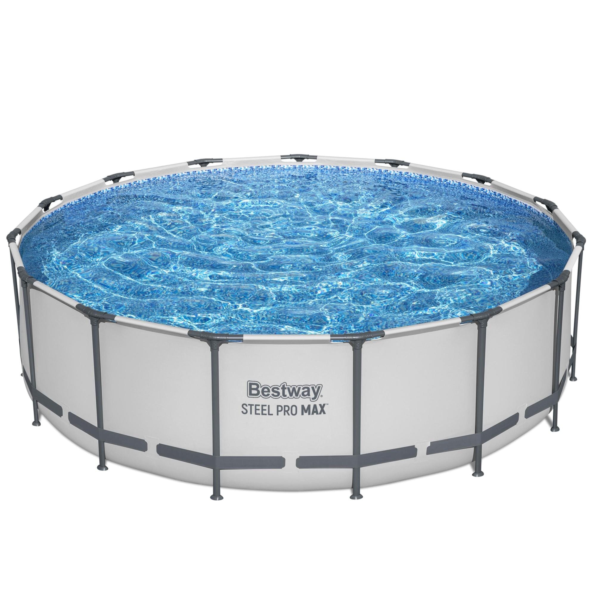 Piscine fuori terra Piscina base struttura e liner Steel Pro MAX - 457x122 cm Bestway 1