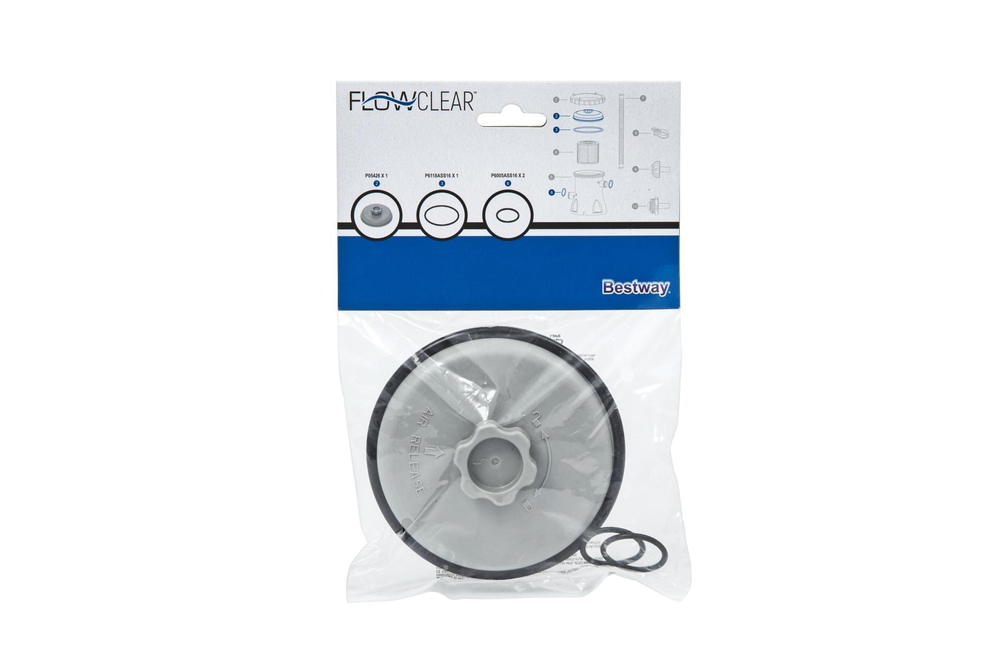 Ricambi Piscine e Spa Kit di guarnizioni e coperture per le pompe di filtraggio da 1249 l/h Bestway 1