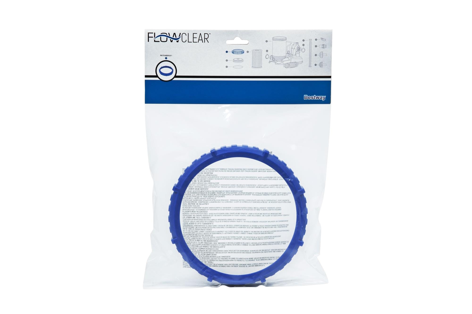 Ricambi Piscine e Spa Anello del tappo del filtro per la pompa filtro da 9463 l/h Bestway 1