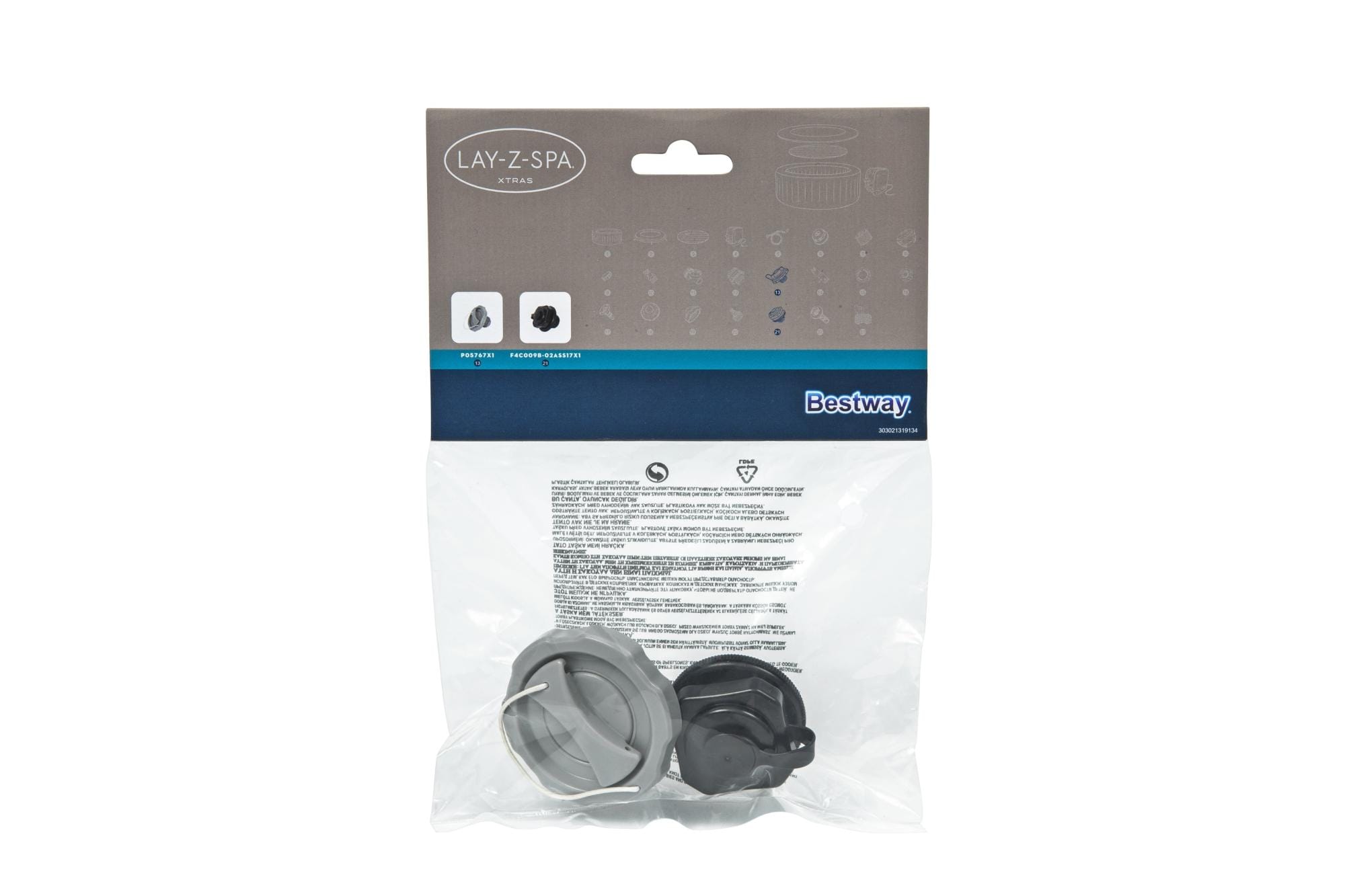 Ricambi Piscine e Spa Kit valvole a vite Bestway 1