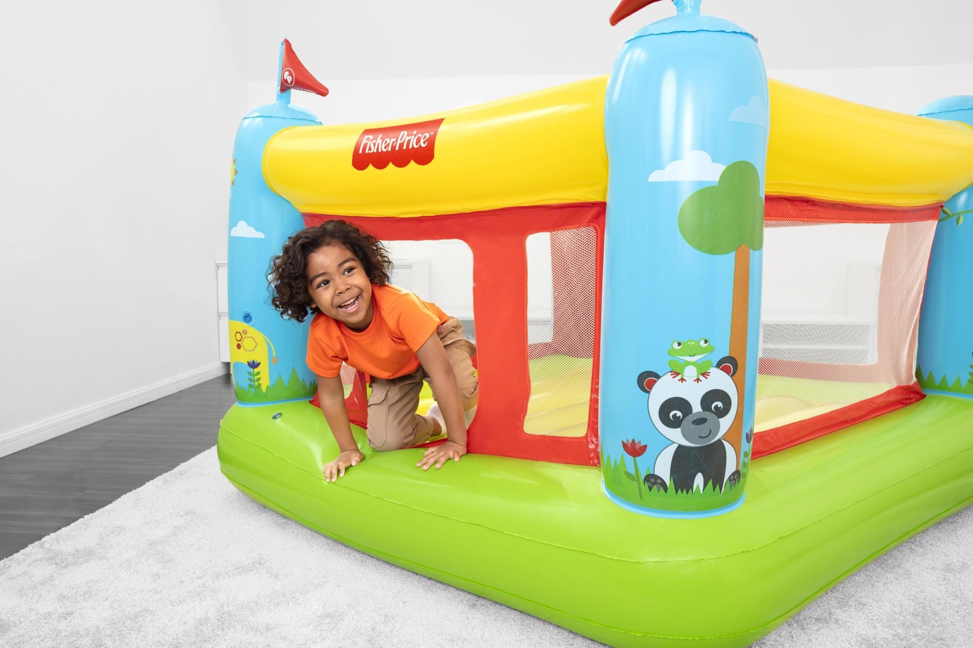 Giochi gonfiabili per bambini Castello gonfiabile Bouncetastic Fisher-Price Bestway 20