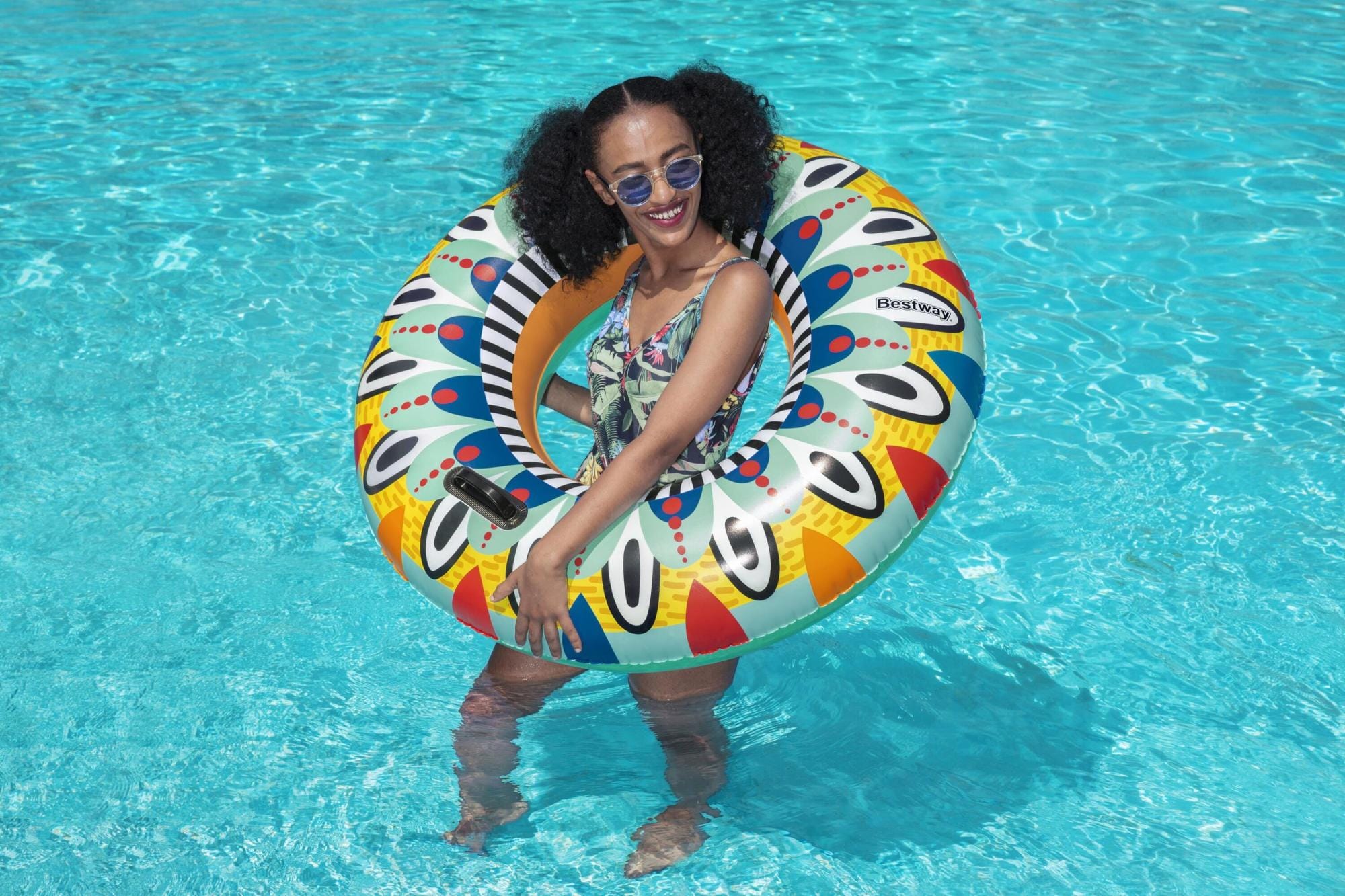 Gonfiabili mare per adulti Ciambella gonfiabile Flirty Fiesta Bestway 2