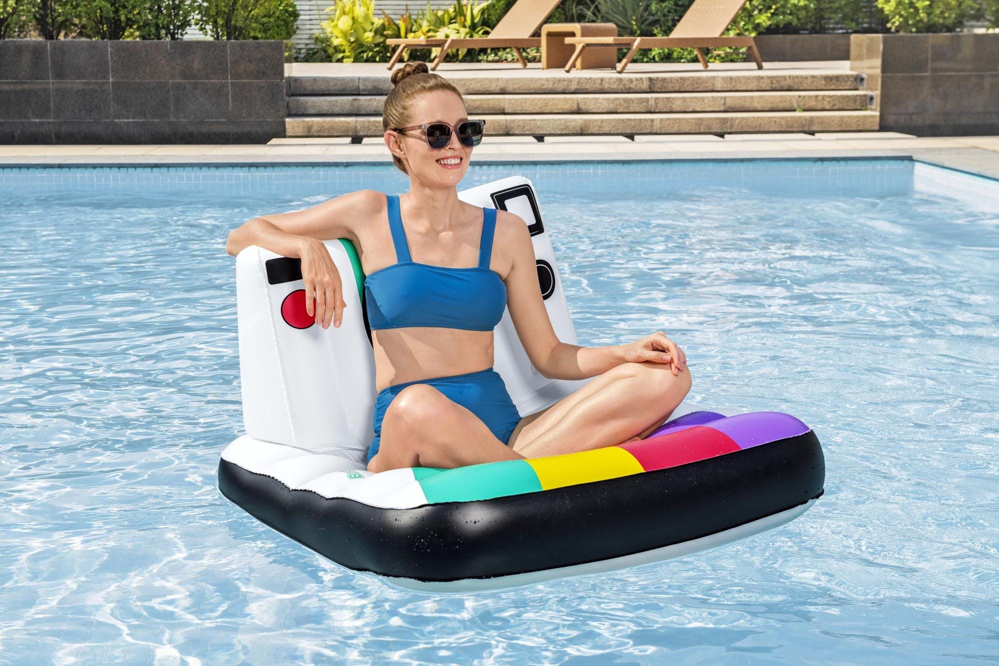 Gonfiabili mare per adulti Materassino gonfiabile Istantanea Retrò Bestway 3