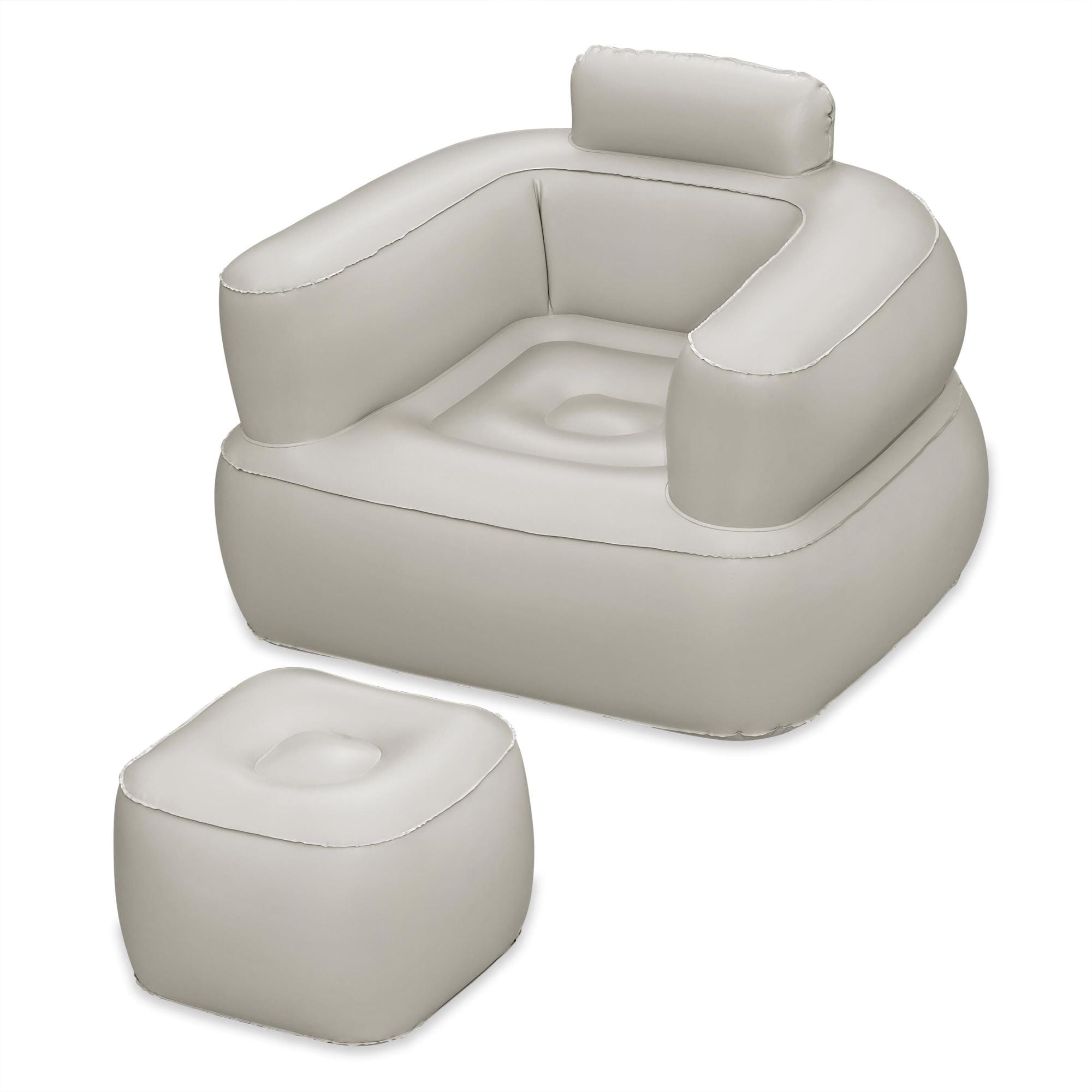 Arredo gonfiabile casa e giardino Poltrona gonfiabile e pouf Comfi Cube Bestway 1