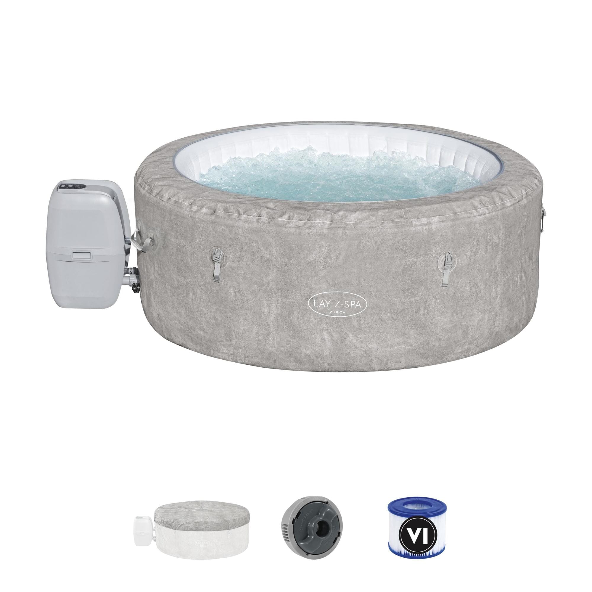Idromassaggi gonfiabili Lay-Z-Spa Idromassaggio gonfiabile Lay-Z-Spa Zurich AirJet 2-4 persone Bestway 2