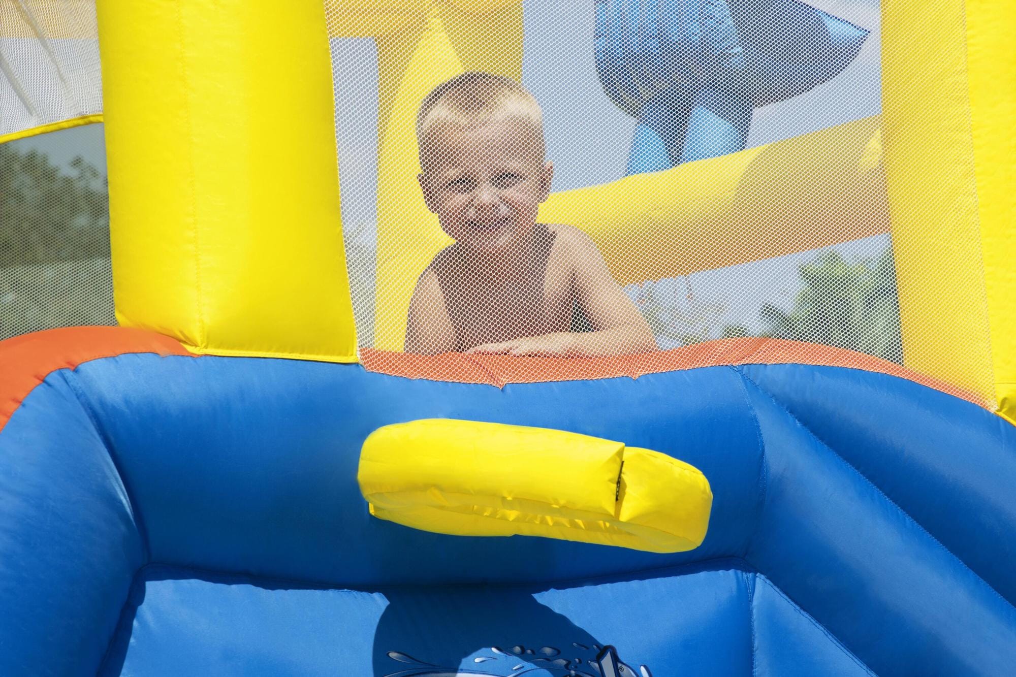Giochi gonfiabili per bambini Parco acquatico gonfiabile Super Speedway Bestway 1