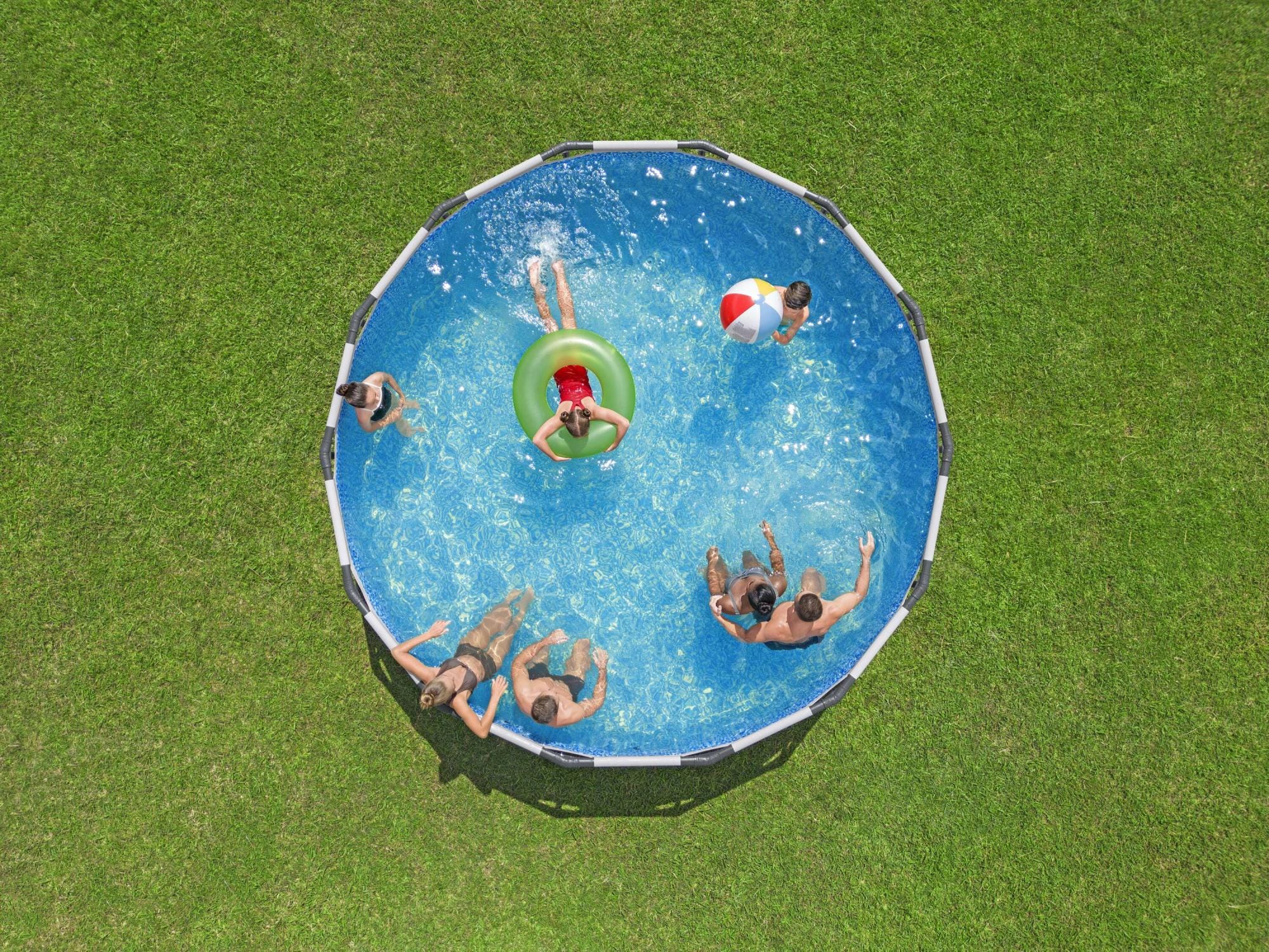 Piscine fuori terra Piscina base struttura e liner Steel Pro MAX  427x122 cm Bestway 5