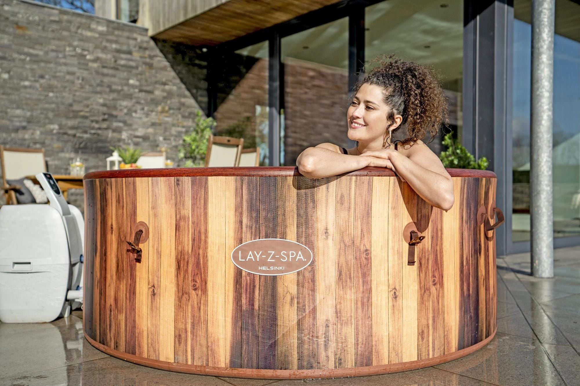 Idromassaggi gonfiabili Lay-Z-Spa Idromassaggio gonfiabile Lay-Z-Spa Helsinki AirJet 5-7 persone con app Bestway 1