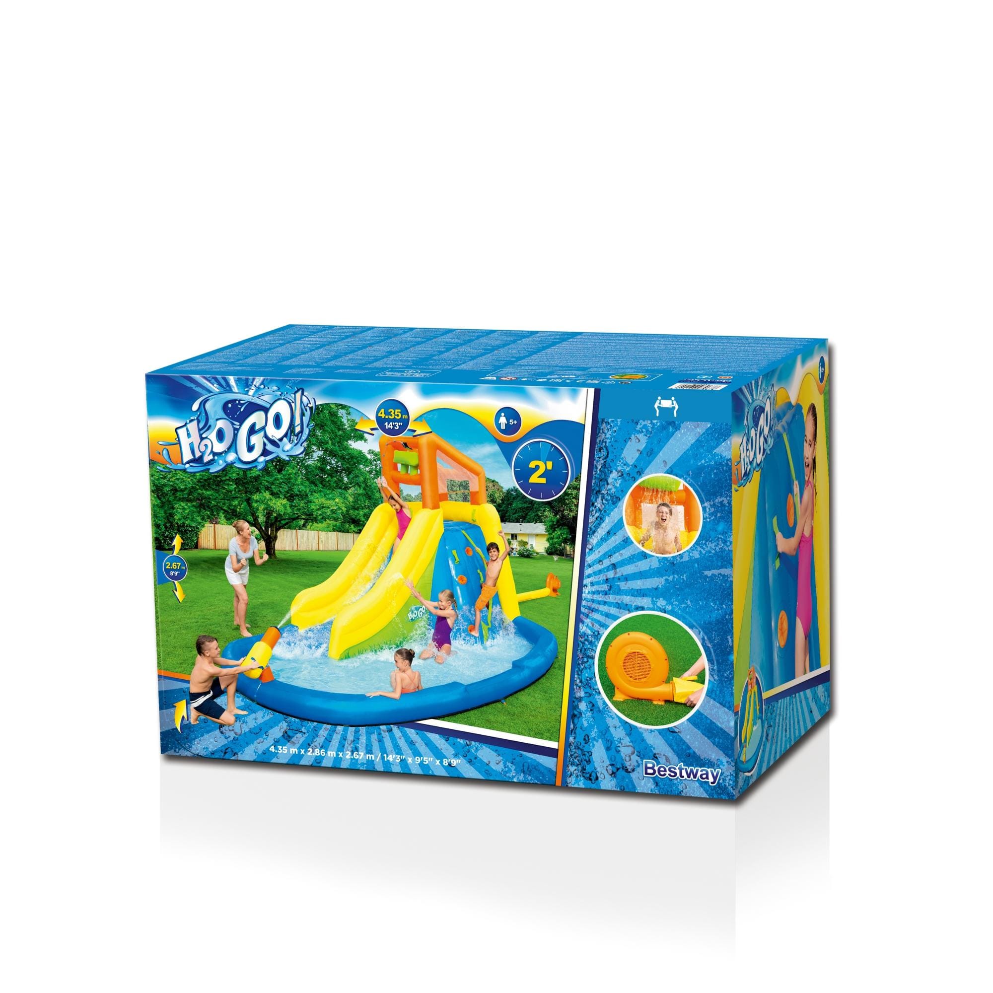 Giochi gonfiabili per bambini Parco acquatico Mount Splashmore Bestway 12