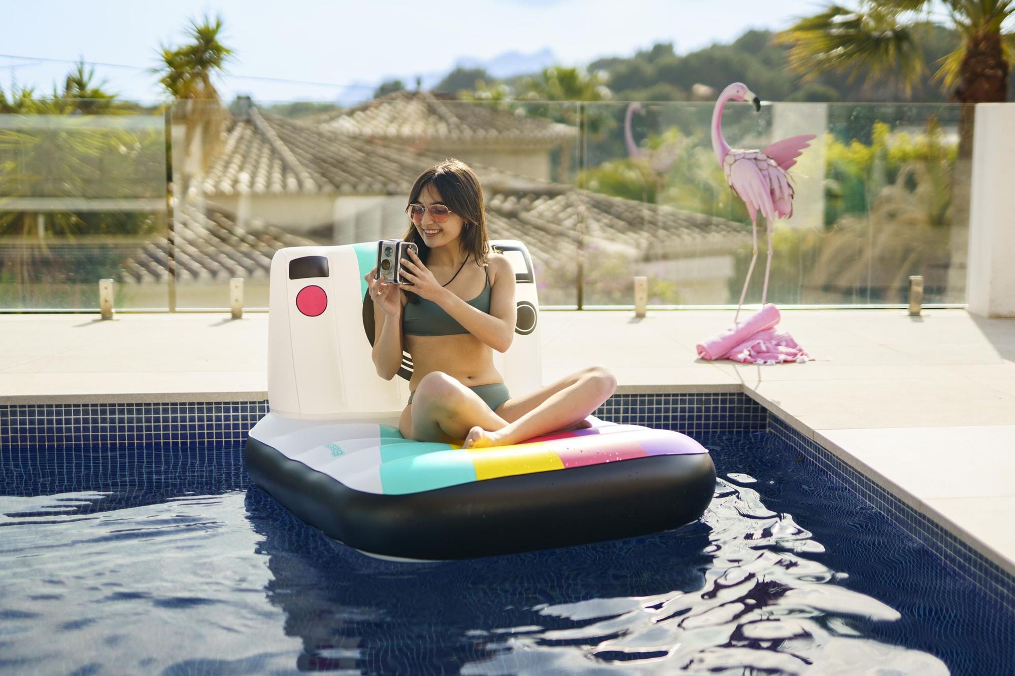 Gonfiabili mare per adulti Materassino gonfiabile Istantanea Retrò Bestway 6