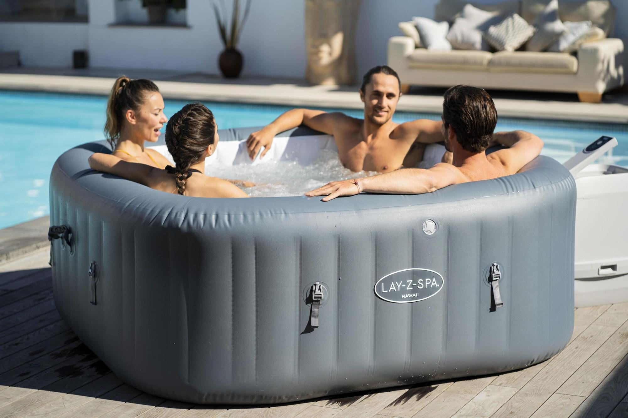 Idromassaggi gonfiabili Lay-Z-Spa Idromassaggio gonfiabile Lay-Z-Spa Hawaii HydroJet Pro 4-6 persone Bestway 5