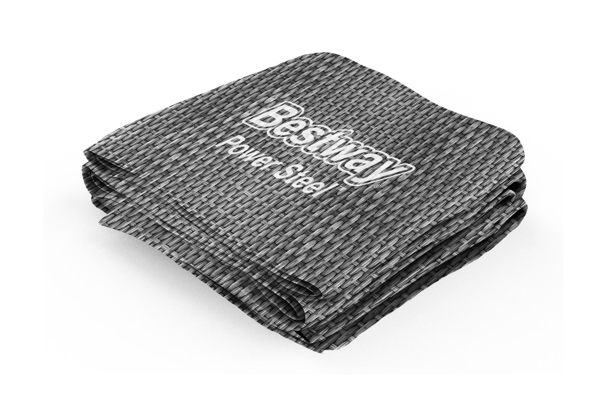 Ricambi Piscine e Spa Liner di ricambio per piscina Power Steel rettangolare da 488x244x122 cm rattan grigio Bestway 1