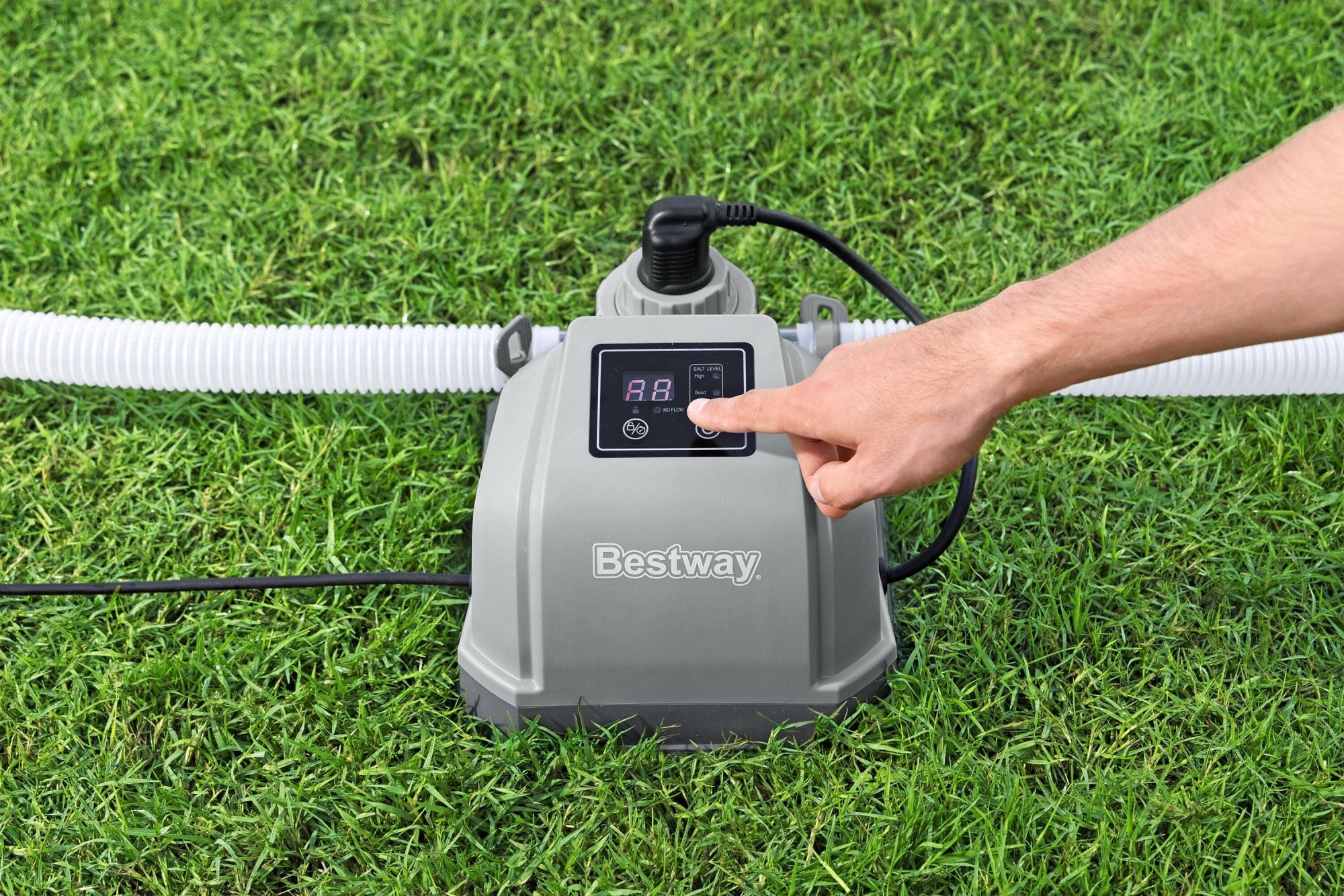 Trattamento chimico dell'acqua Cloratore a sale per piscina da 2 G/H Bestway 2