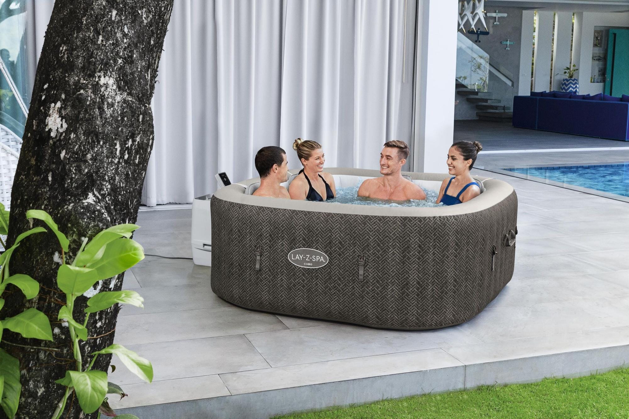 Idromassaggi gonfiabili Lay-Z-Spa Idromassaggio gonfiabile Lay-Z-Spa Cabo HydroJet  4-6 persone Bestway 1