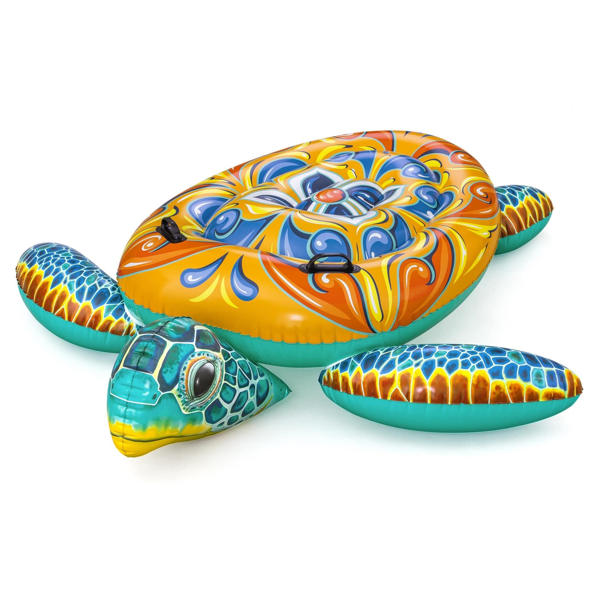 Gonfiabili mare per adulti Cavalcabile gonfiabile da piscina Mediterranean Turtle Bestway 1