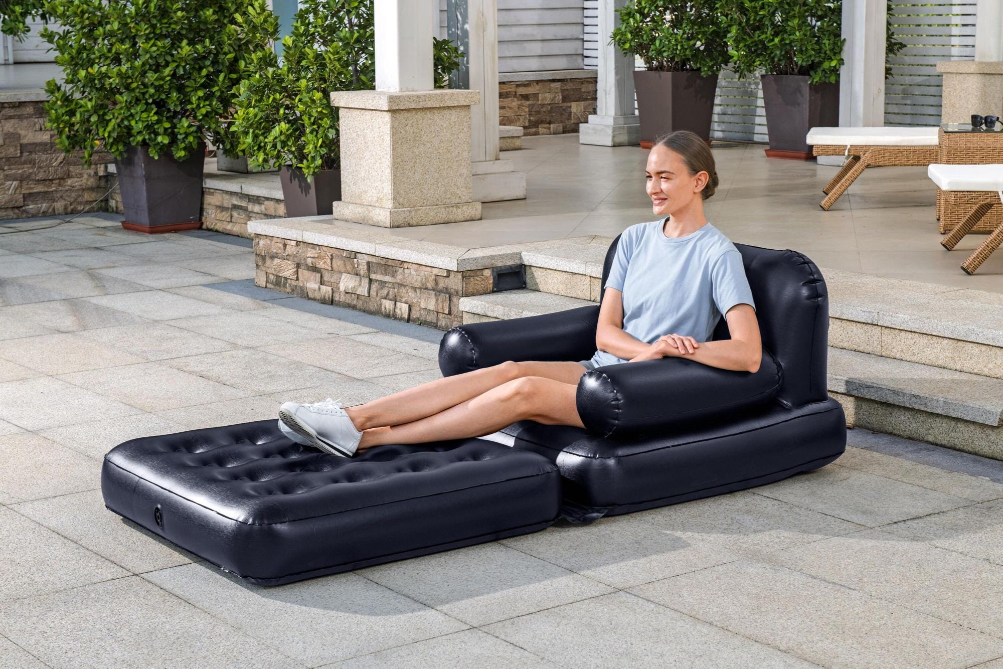 Arredo gonfiabile casa e giardino Poltrona gonfiabile multifunzionale Multi Max Bestway 6