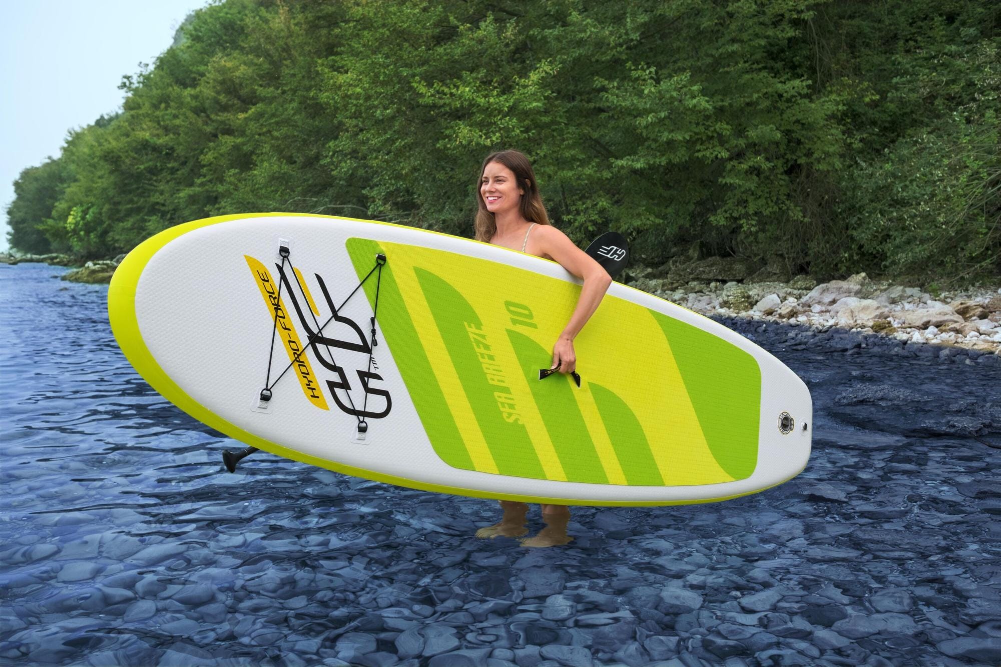 Sport Acquatici Tavola da SUP gonfiabile Sea Breeze da 305x84 cm Bestway 2
