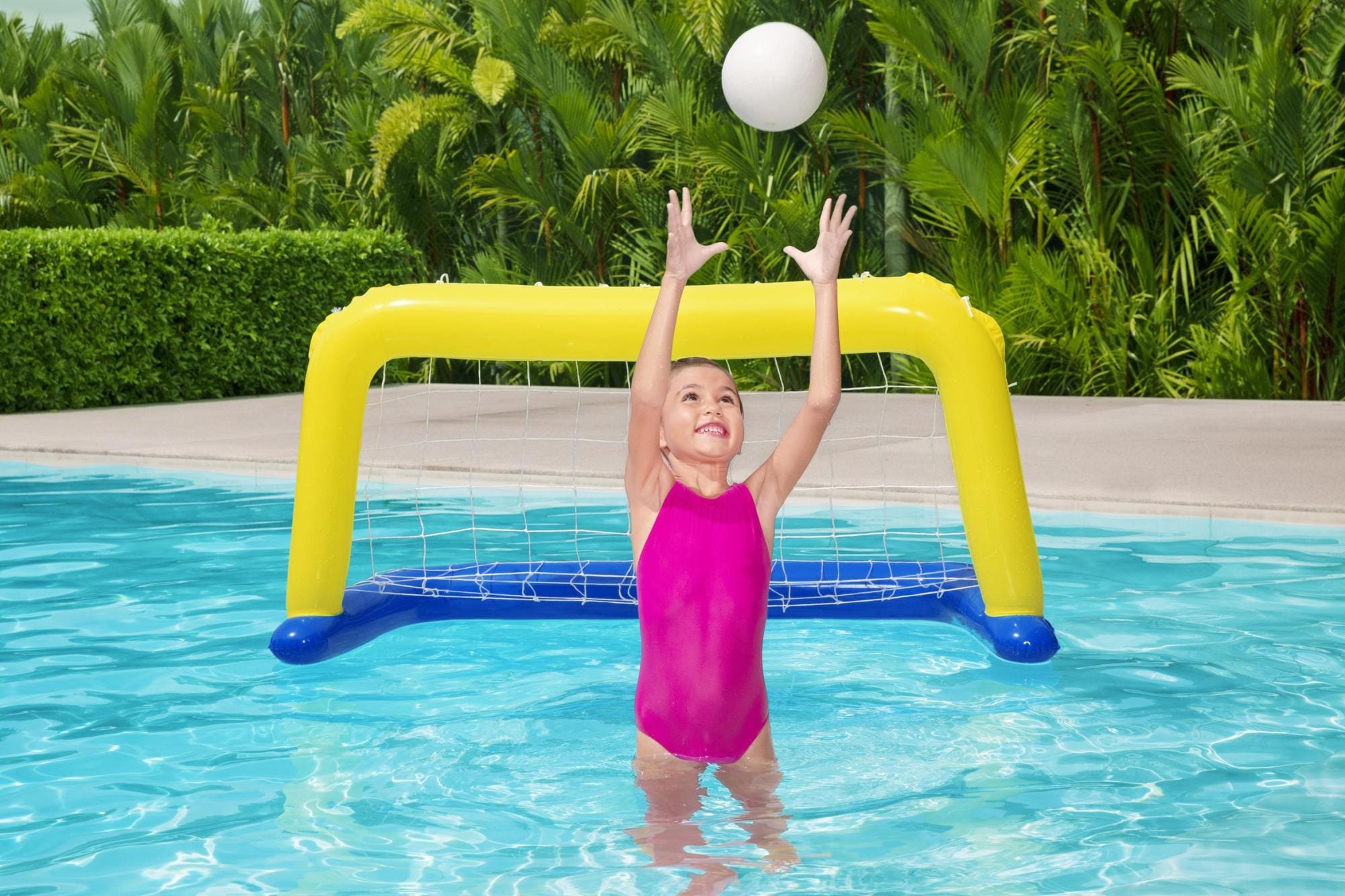 Giochi gonfiabili per bambini Rete da pallanuoto gonfiabile grande Bestway 2