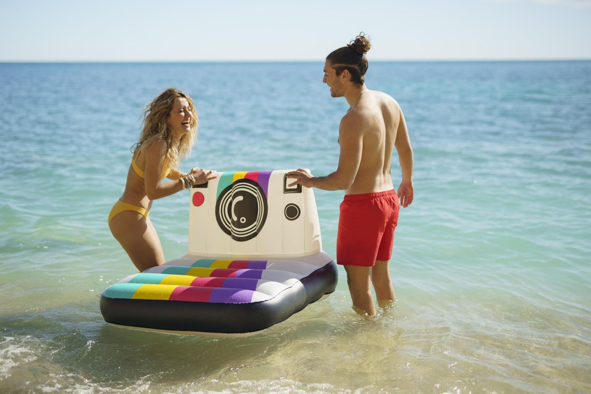 Gonfiabili mare per adulti Materassino gonfiabile Istantanea Retrò Bestway 5