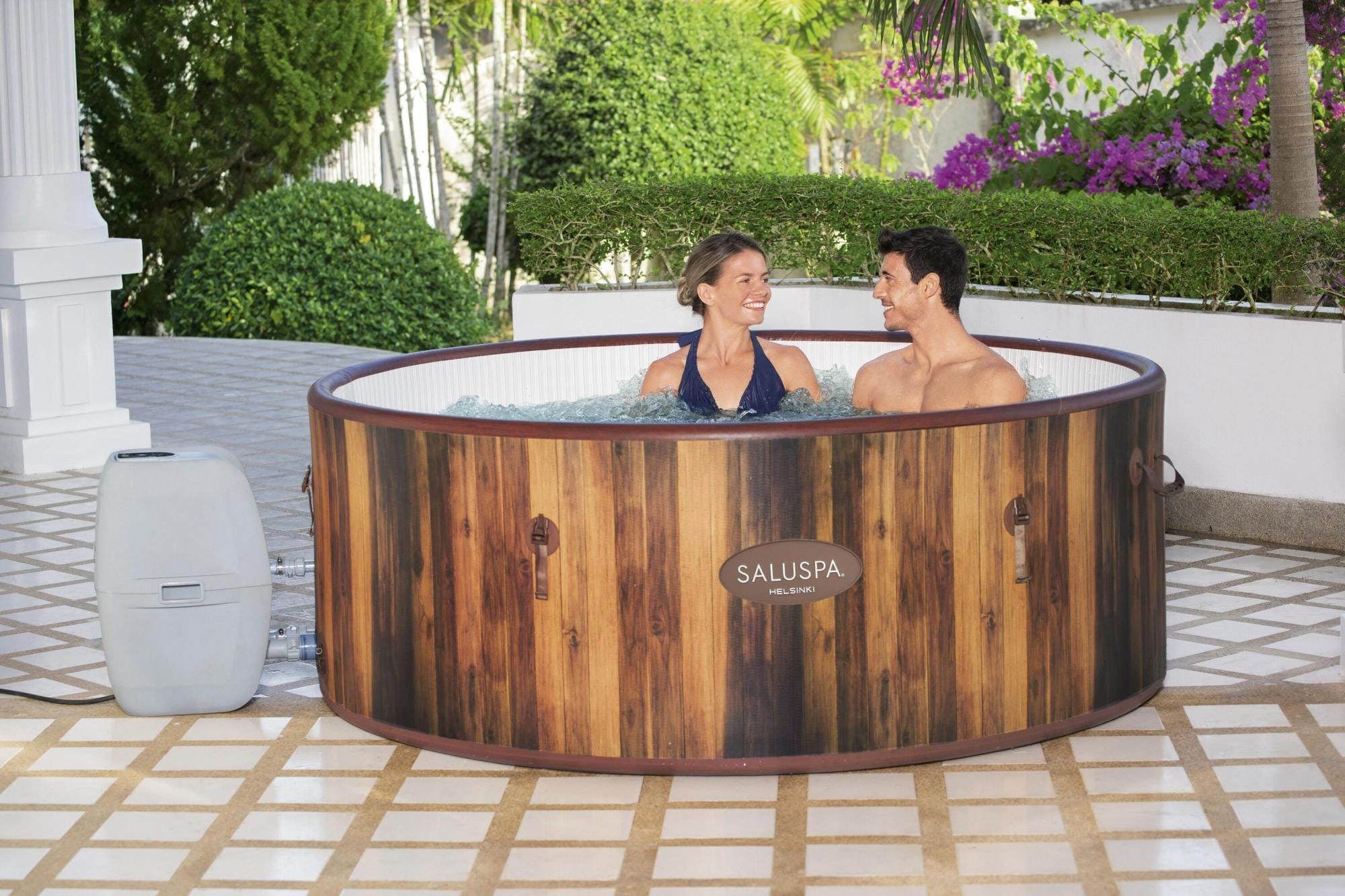 Idromassaggi gonfiabili Lay-Z-Spa Idromassaggio gonfiabile Lay-Z-Spa Helsinki AirJet 5-7 persone con app Bestway 4