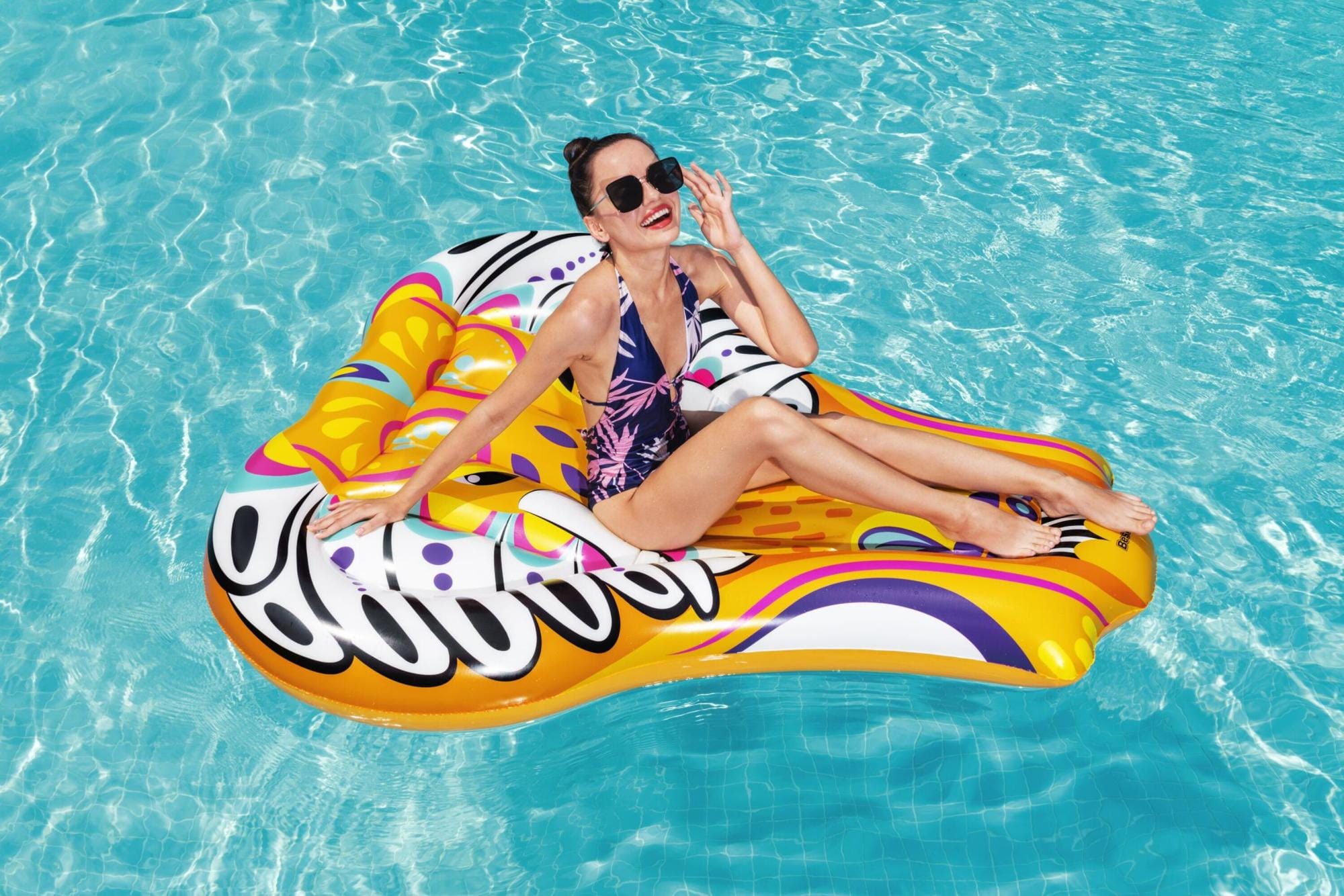 Gonfiabili mare per adulti Isola gonfiabile Flirty Fiesta Bestway 1