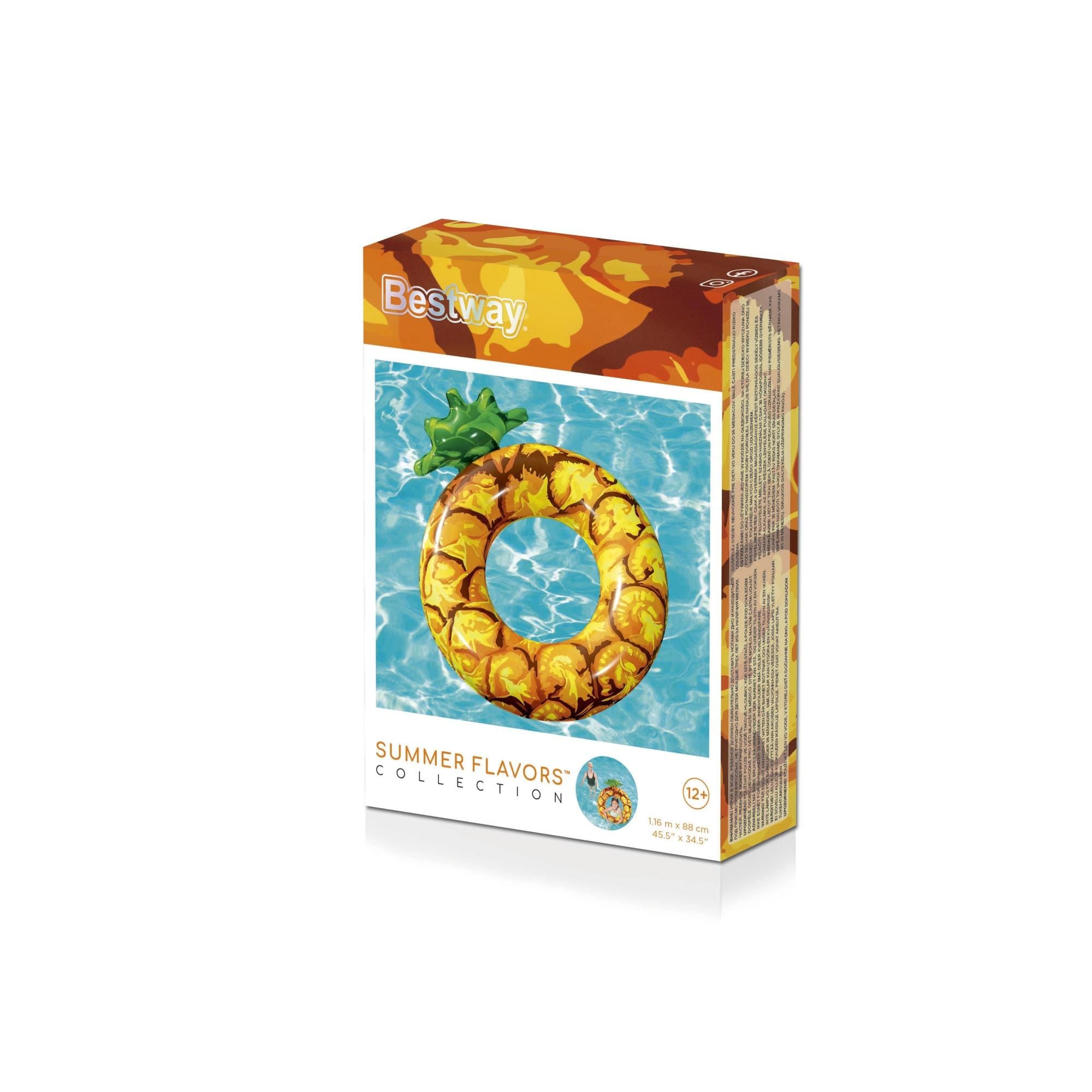 Gonfiabili mare per adulti Ciambella gonfiabile Ananas Bestway 5
