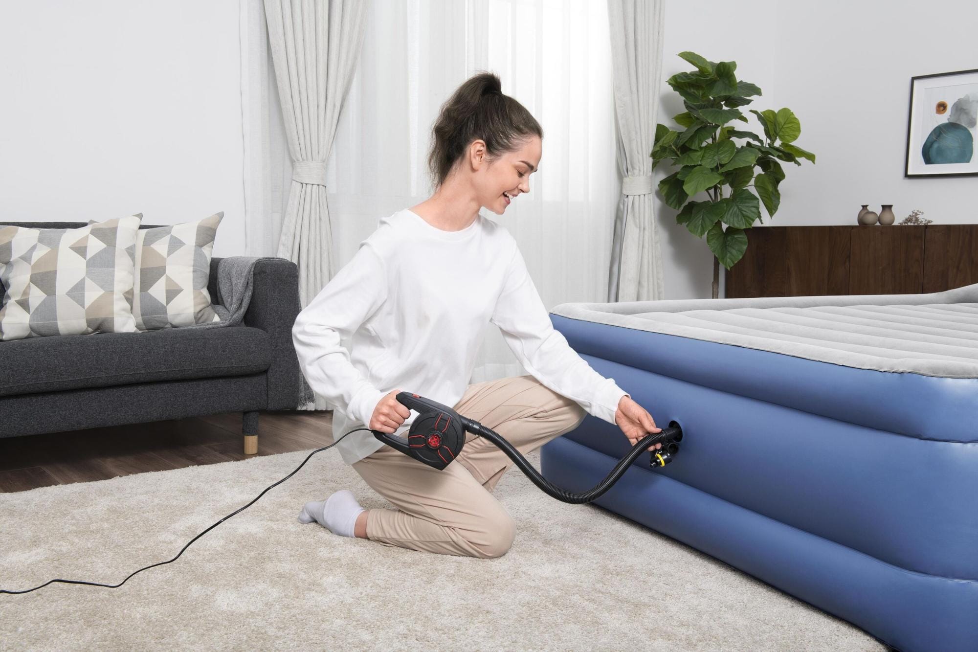 Pompe di gonfiaggio Pompa di gonfiaggio elettrica PowerGrip Pro Bestway 1