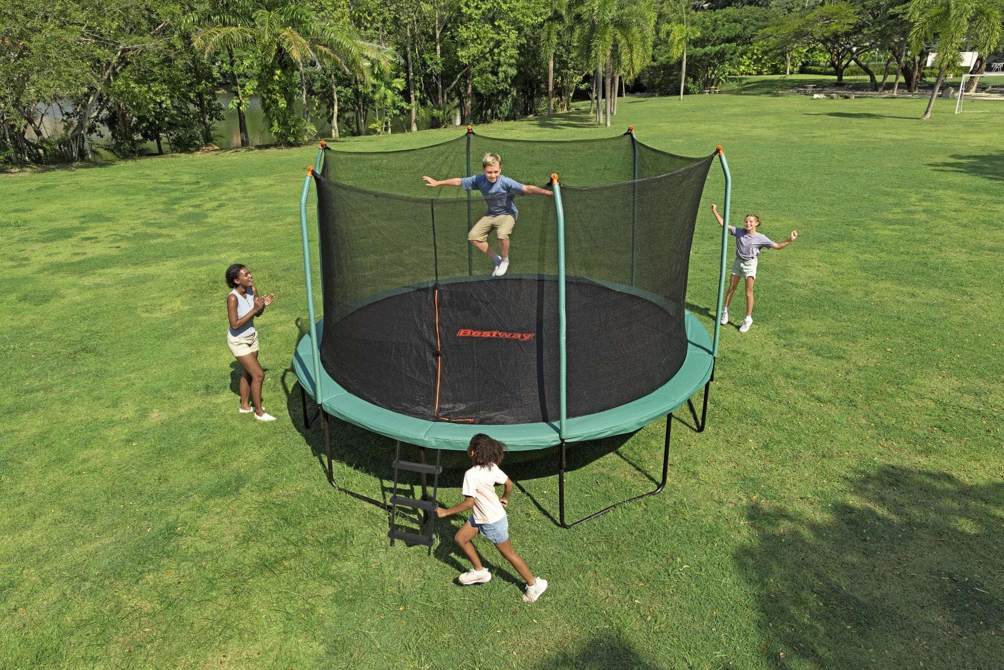 Trampolini Tappeto elastico Xtreme Air da 427 cm Bestway 1