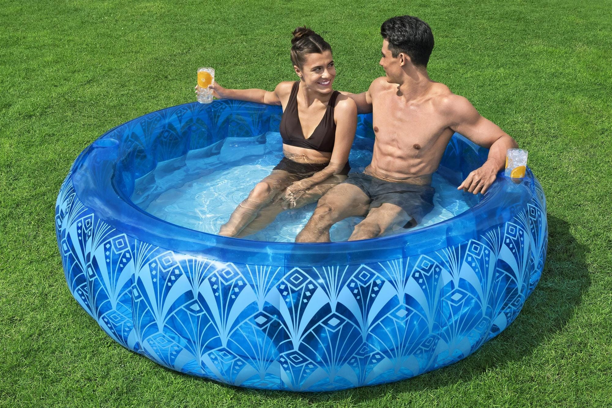Giochi gonfiabili per bambini Piscina gonfiabile per bambini Bohemian Blue Bestway 2