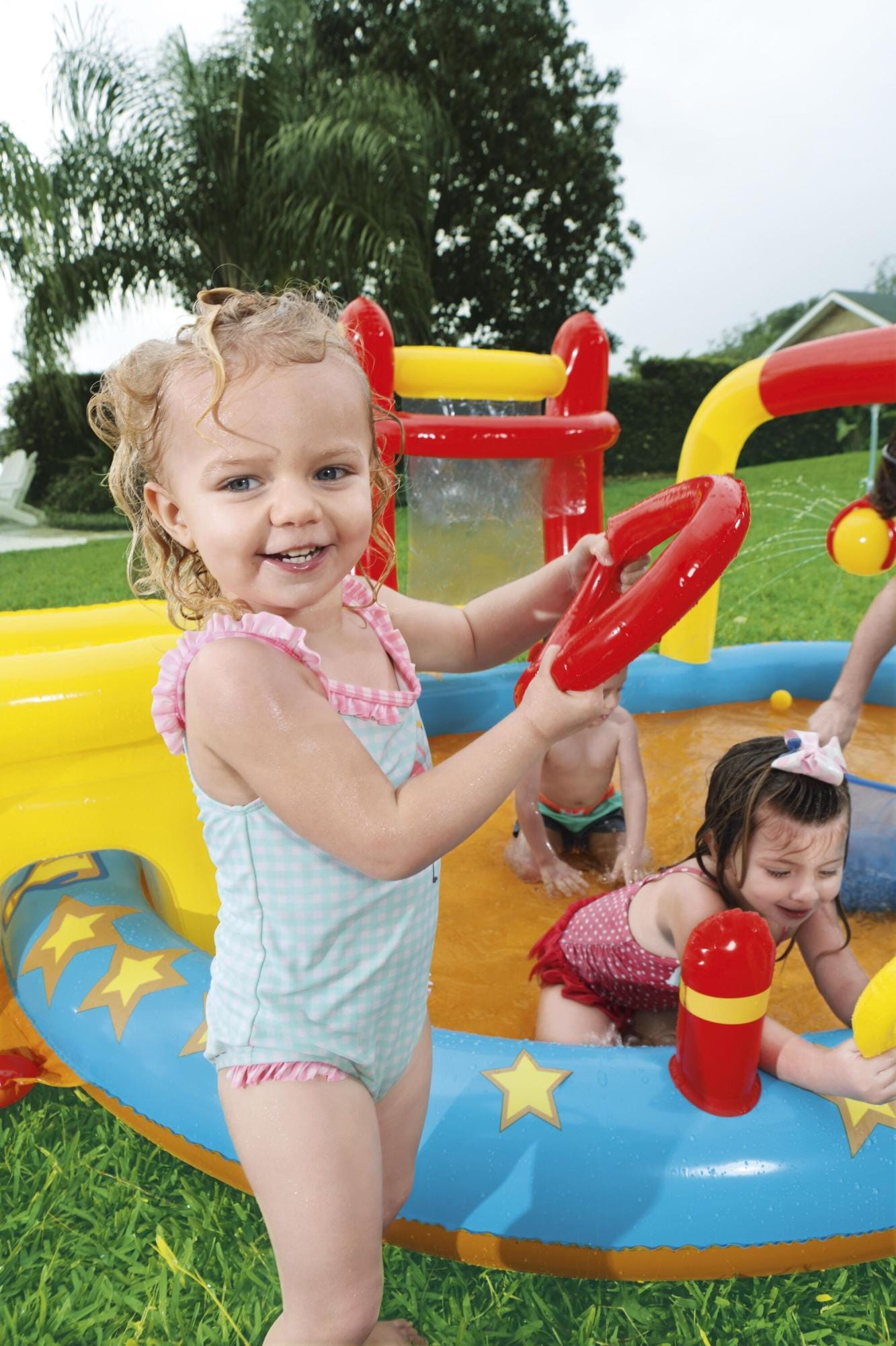 Giochi gonfiabili per bambini Playcenter gonfiabile Piccolo Campione Bestway 3