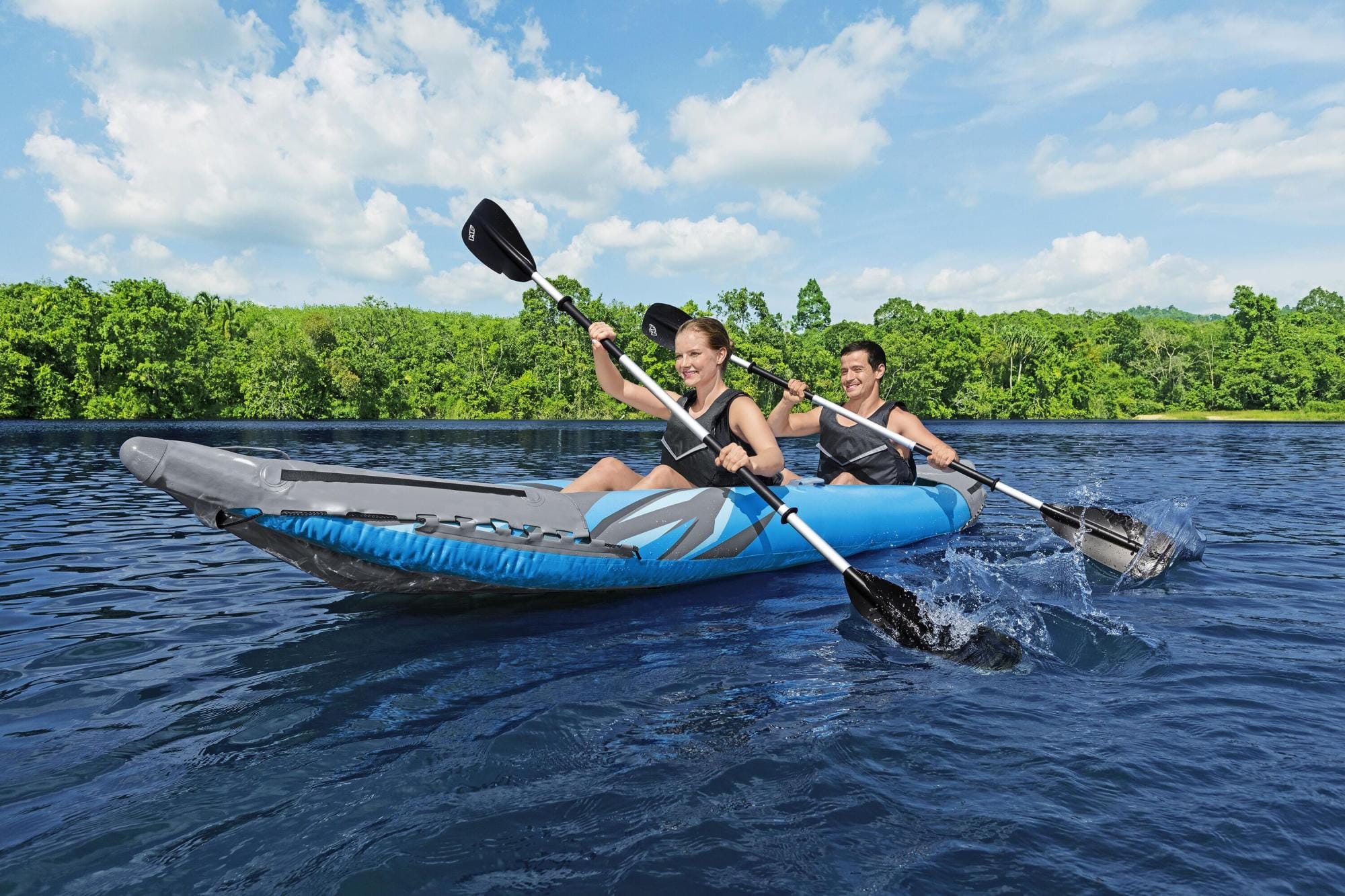 Sport Acquatici Kayak gonfiabile Surge Elite, 2 posti da 386x96x40 cm Bestway 2