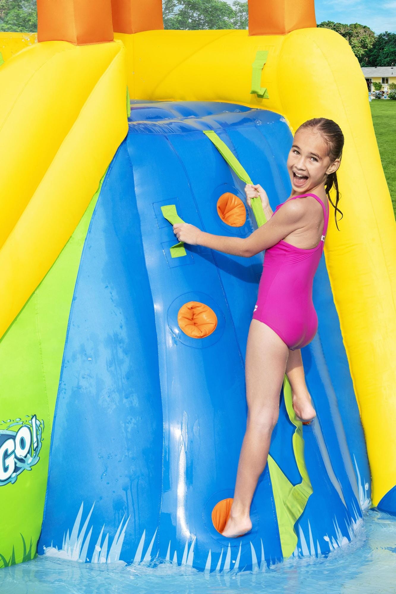 Giochi gonfiabili per bambini Parco acquatico Mount Splashmore Bestway 5