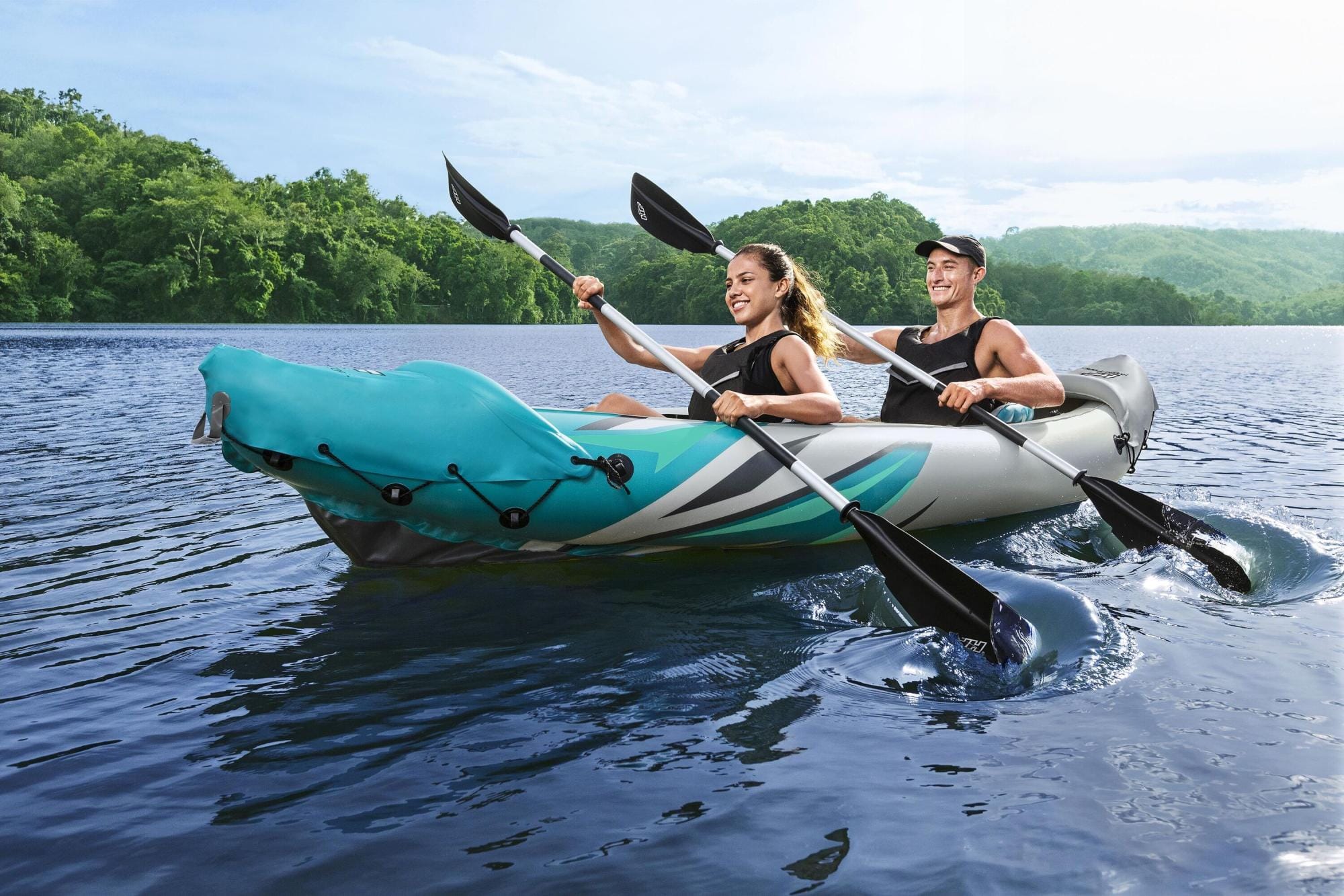 Sport Acquatici Kayak gonfiabile Rapid Elite, 2 posti da 312x98 cm Bestway 1