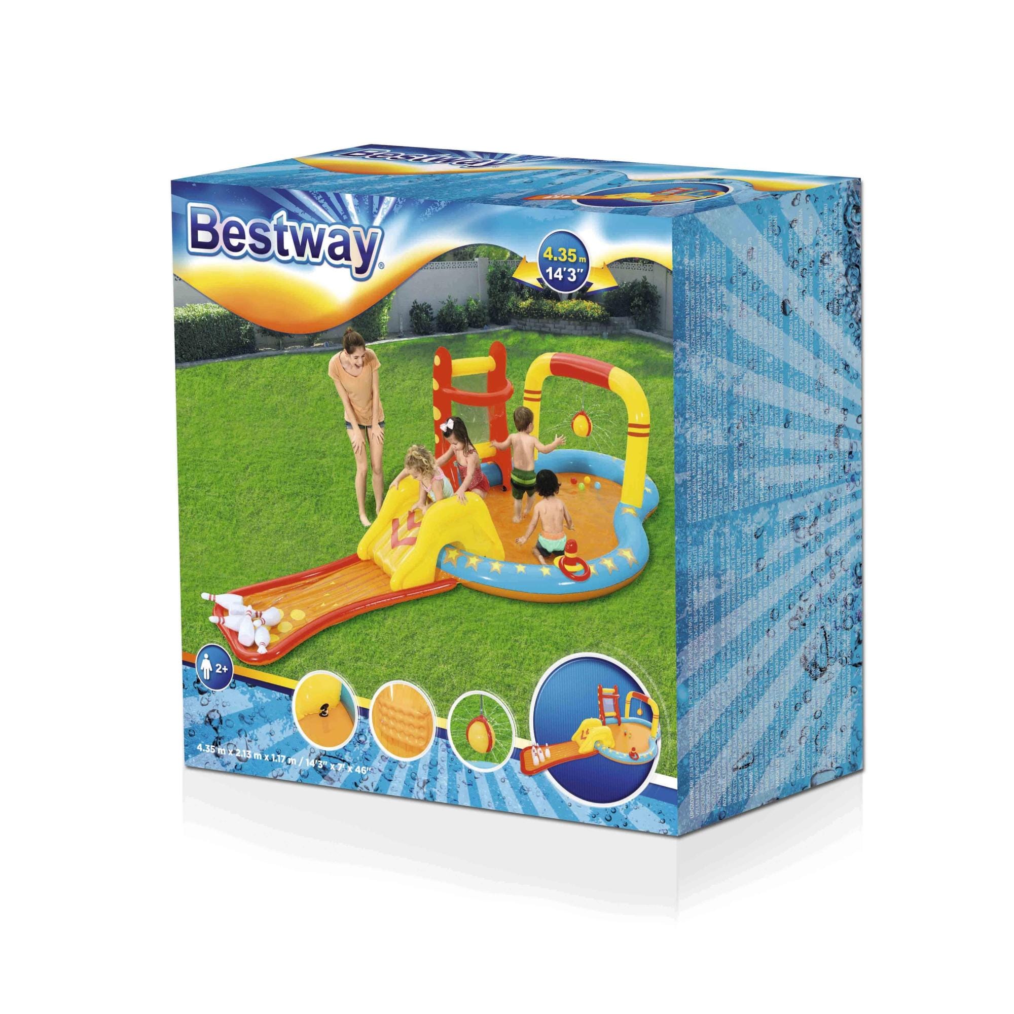 Giochi gonfiabili per bambini Playcenter gonfiabile Piccolo Campione Bestway 11