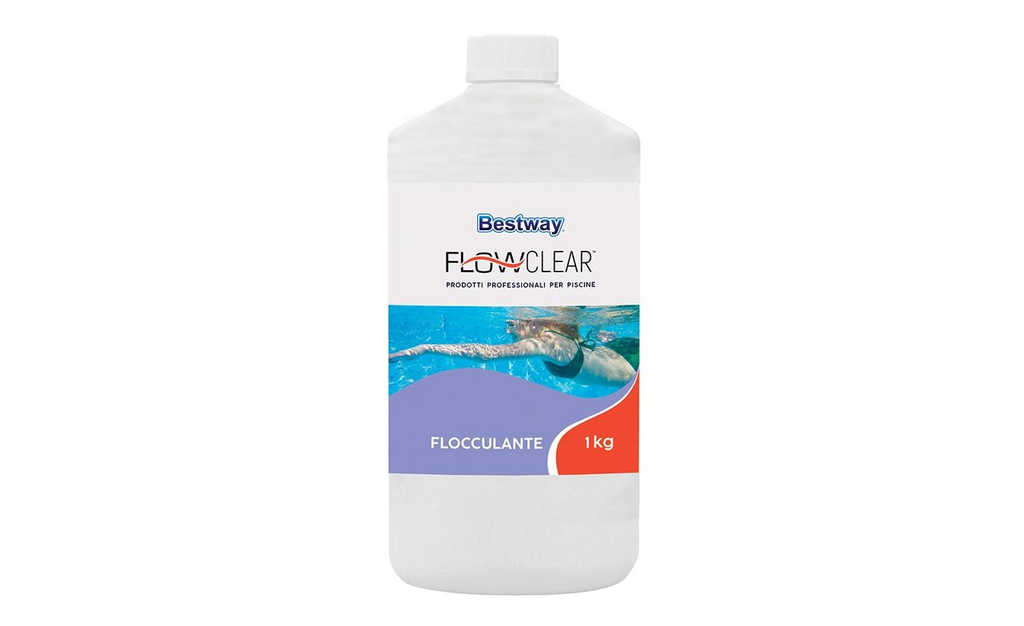 Trattamento chimico dell'acqua Flocculante da 1 Kg Bestway 1