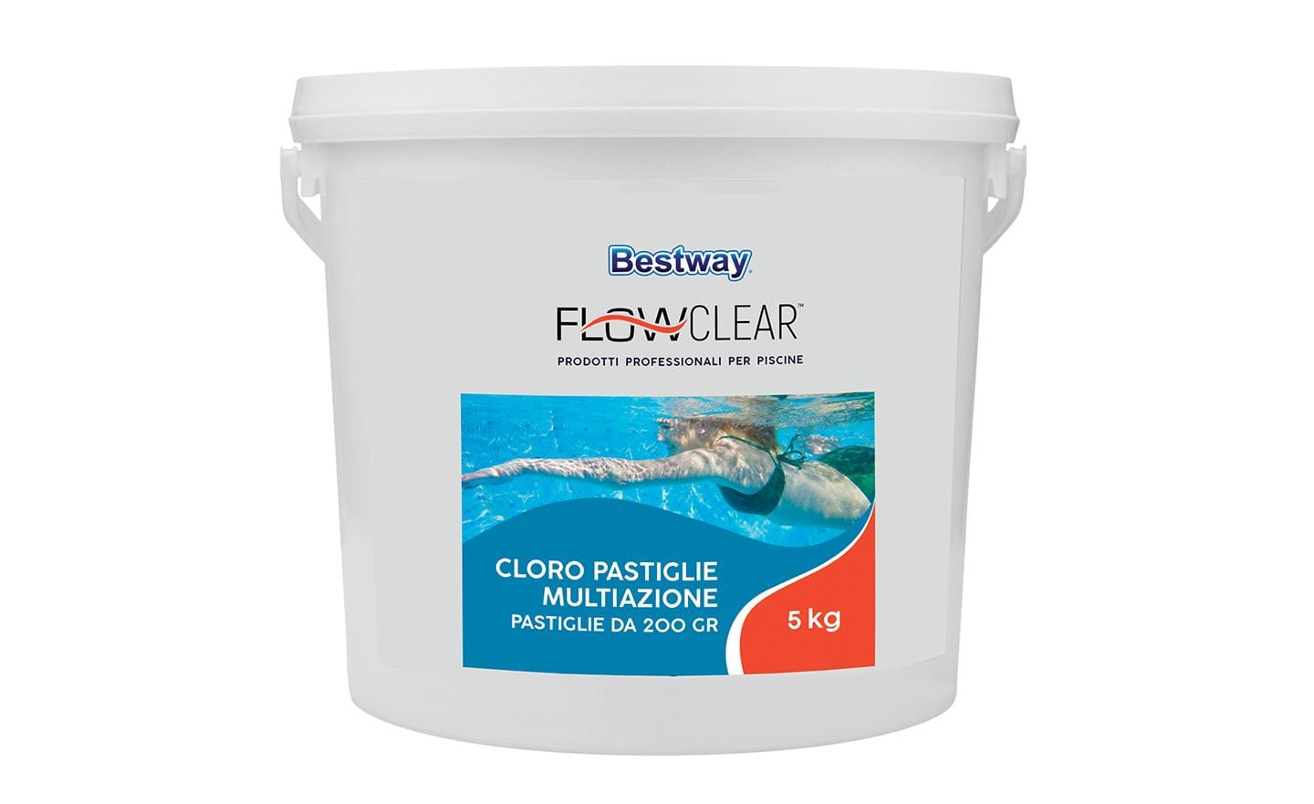 Trattamento chimico dell'acqua Pastiglie multiazione da 200 g (5 Kg)  Bestway 1