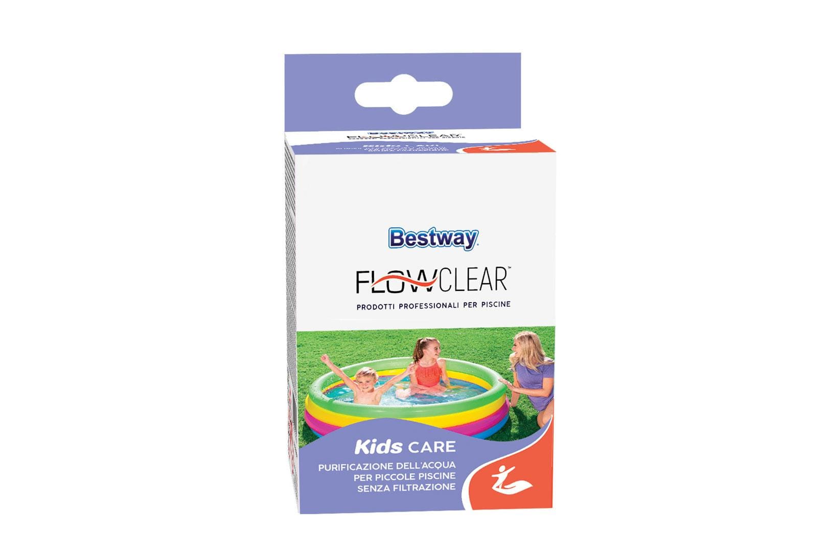 Trattamento chimico dell'acqua Bustine per purificare acqua Kids Care Bestway 1