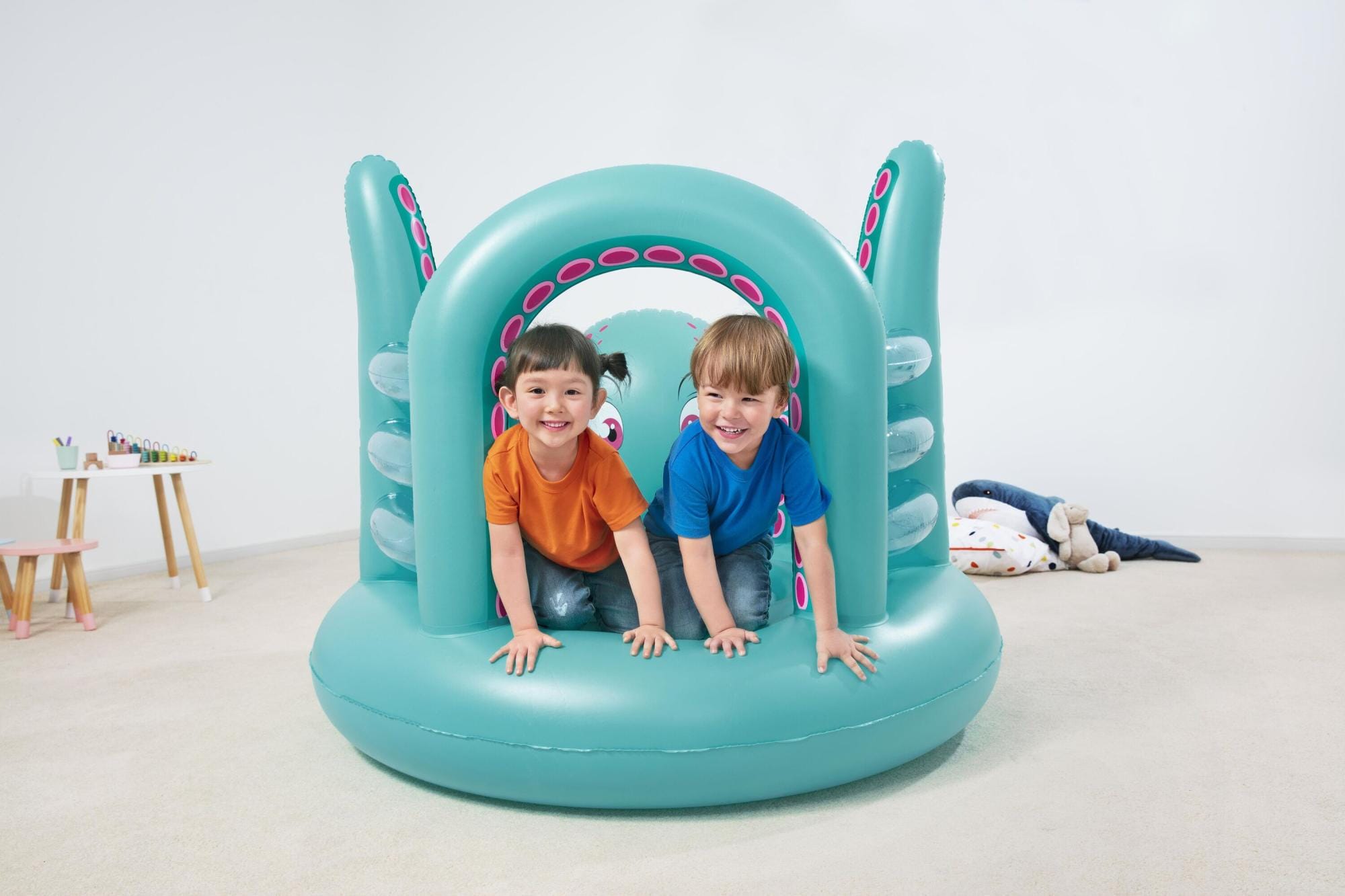 Giochi gonfiabili per bambini Salterello gonfiabile Polipetto da 142x137x114 cm Bestway 1