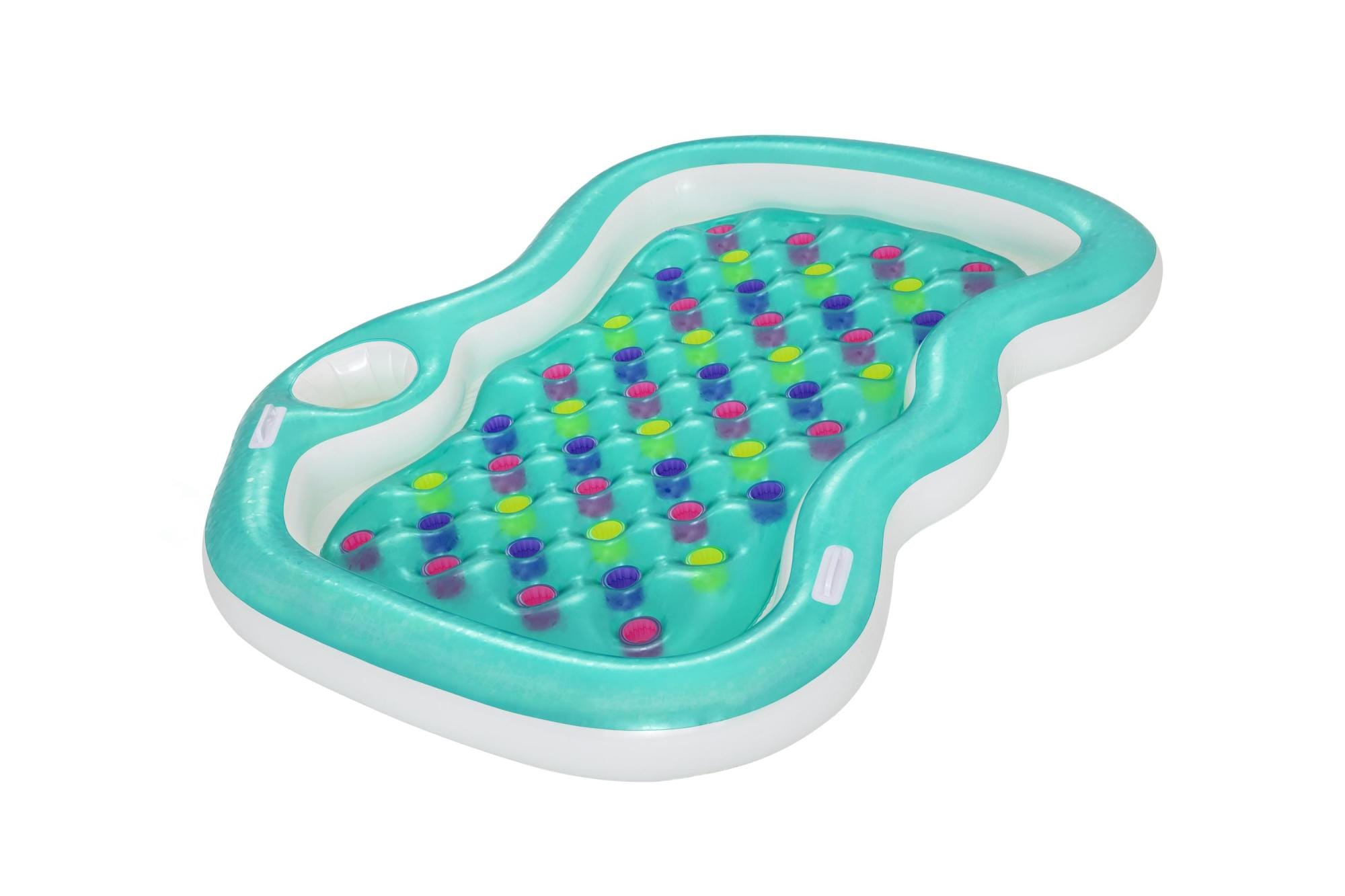Gonfiabili mare per adulti Materassino gonfiabile a 2 posti Summer Color con porta oggetti Bestway 1