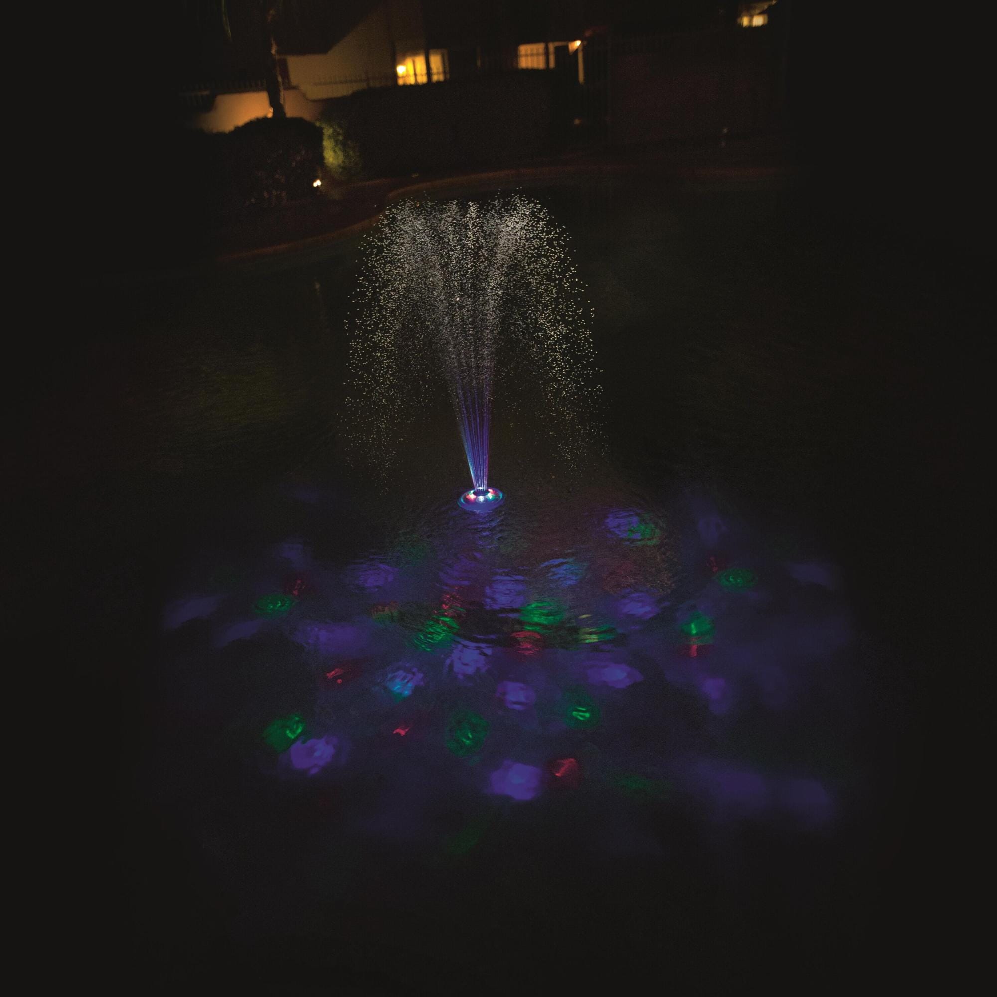 Accessori Piscine e Spa Fontana galleggiante con illuminazione LED blu Bestway 5