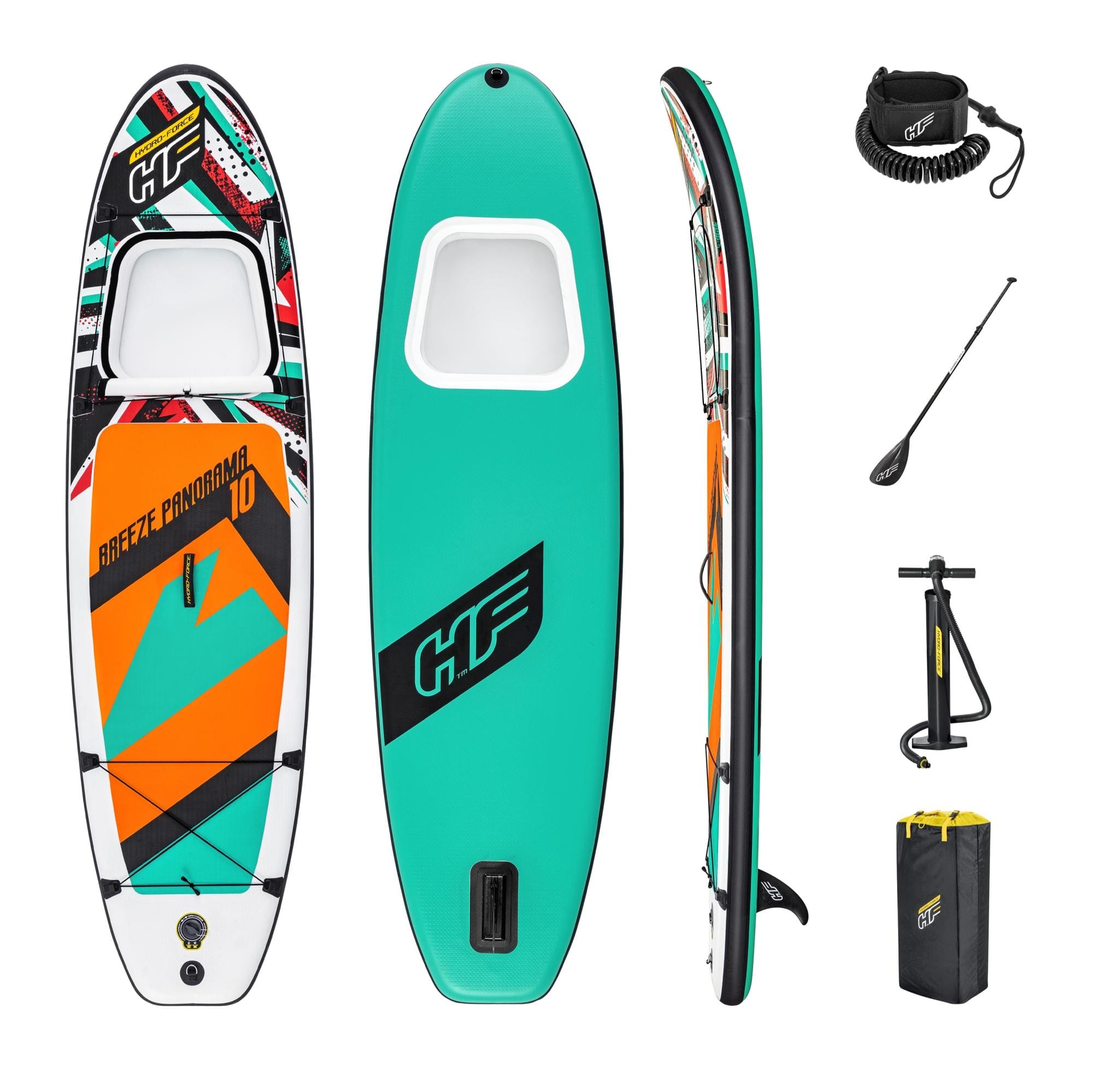 Sport Acquatici Tavola da SUP gonfiabile Breeze Panorama da 305x84x12 cm Bestway 1