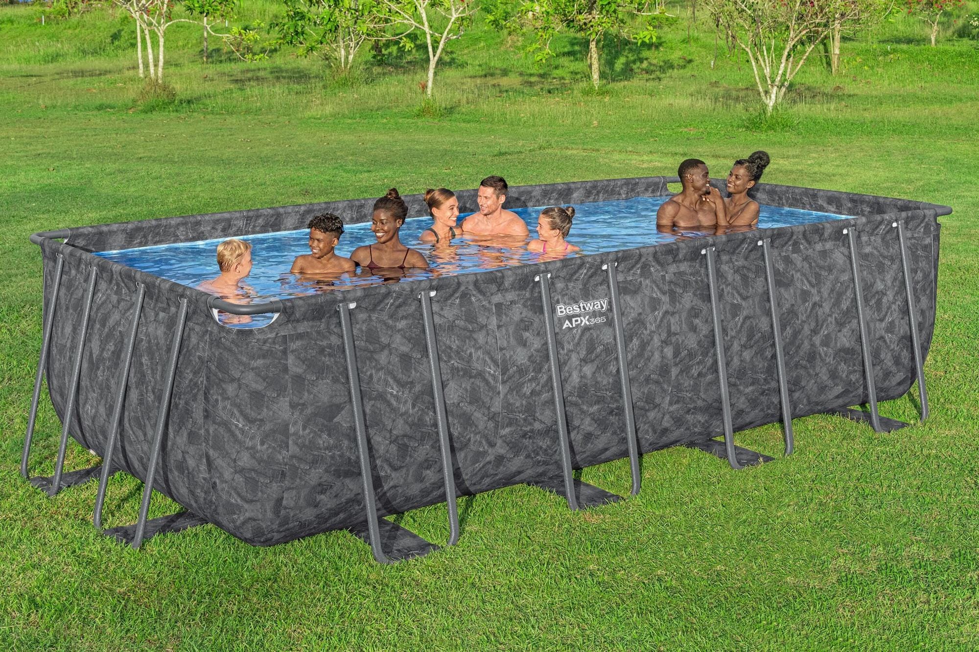Piscine fuori terra Piscina base struttura e liner APX 365 da 549x274x132 cm Bestway 2