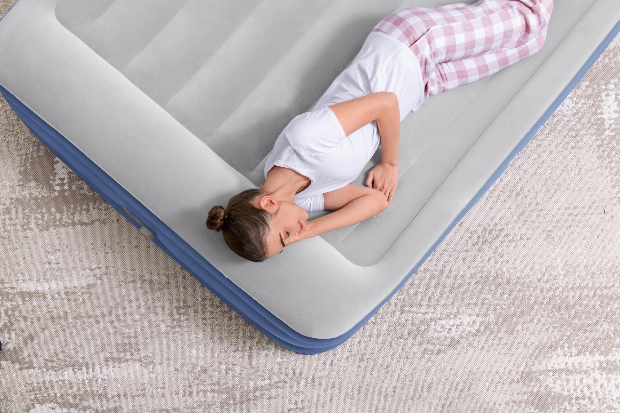 Materassi gonfiabili Materasso gonfiabile matrimoniale in Tritech da 203x152x46 cm Bestway 19