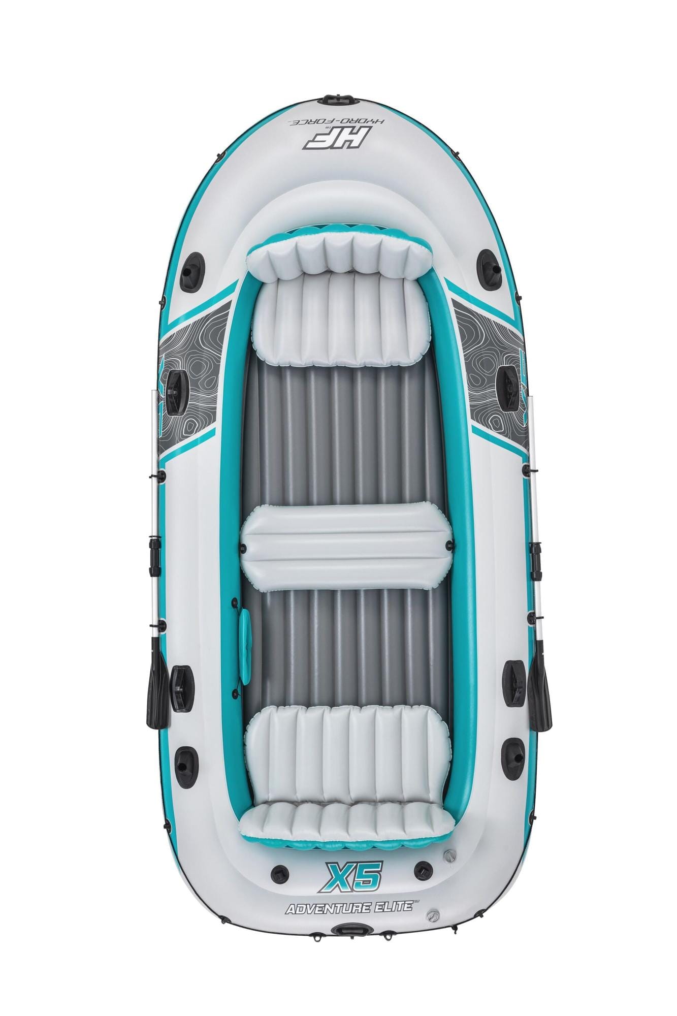 Sport Acquatici Gommone gonfiabile Adventure Elite, 5 posti da 364x166 cm Bestway 7
