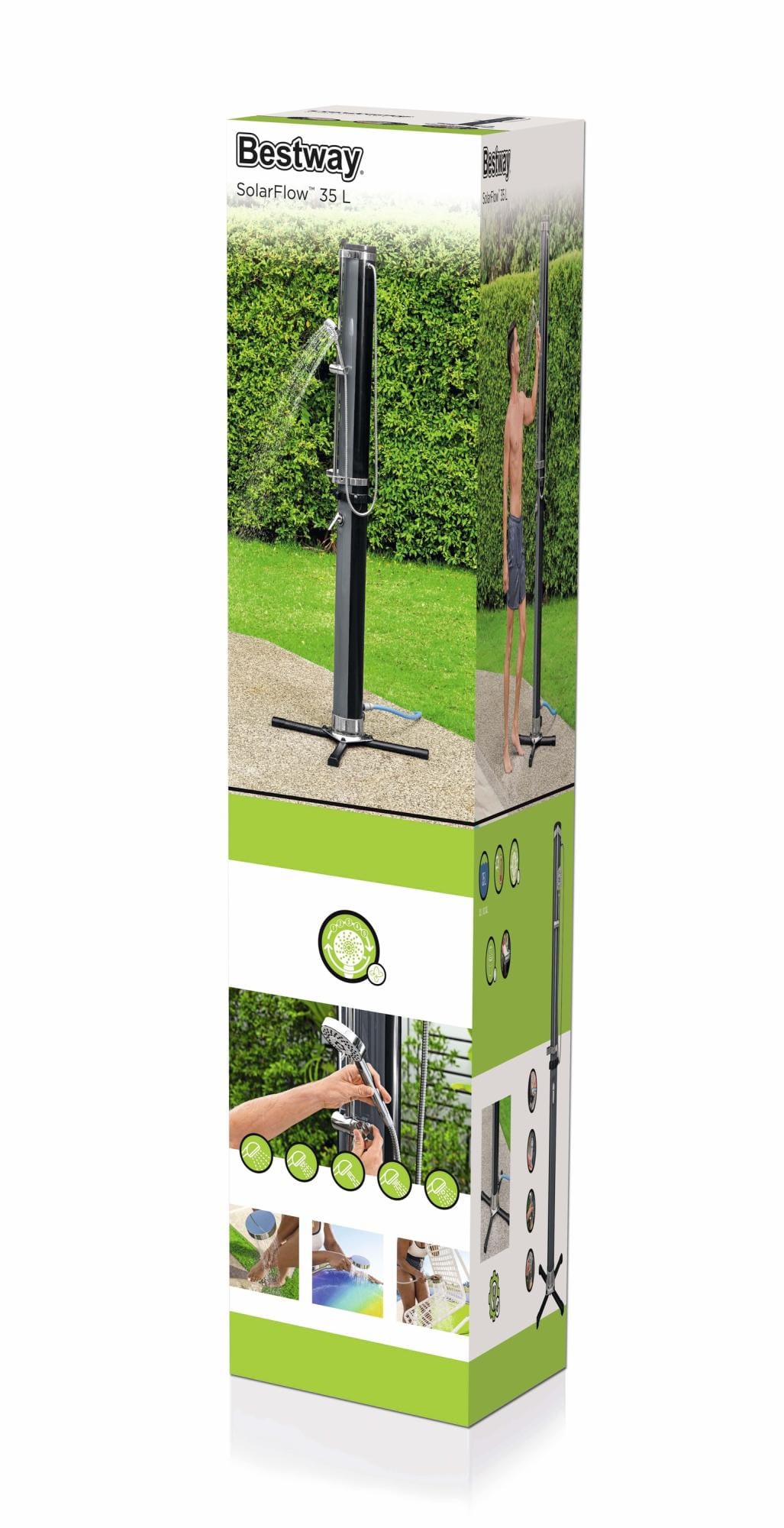 Accessori Piscine e Spa Doccia solare da giardino da 35 litri Bestway 9