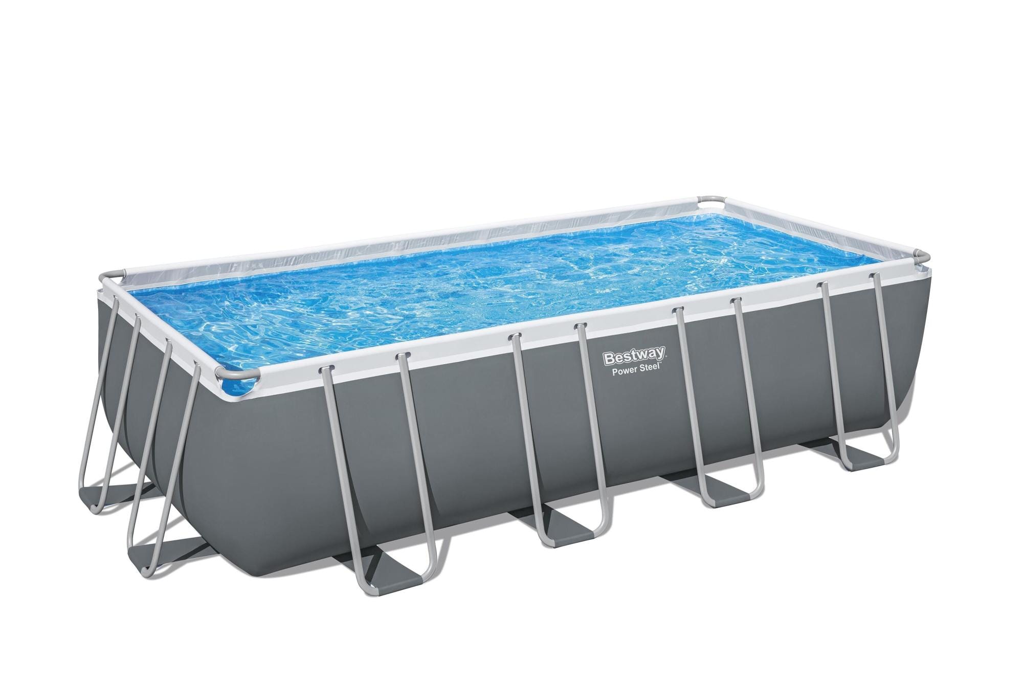 Piscine fuori terra Piscina solo struttura - 549x274x132 cm grigio scuro Bestway 1