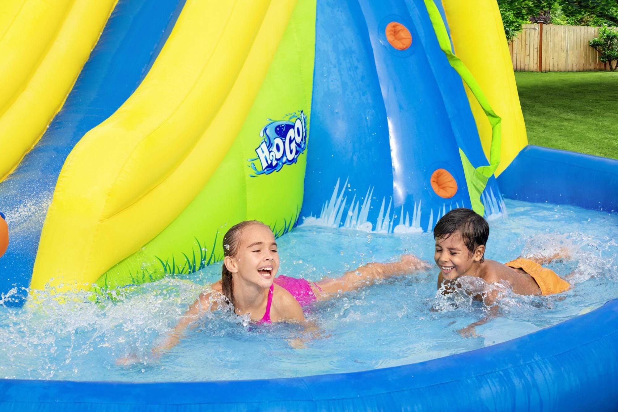 Giochi gonfiabili per bambini Parco acquatico Mount Splashmore Bestway 3